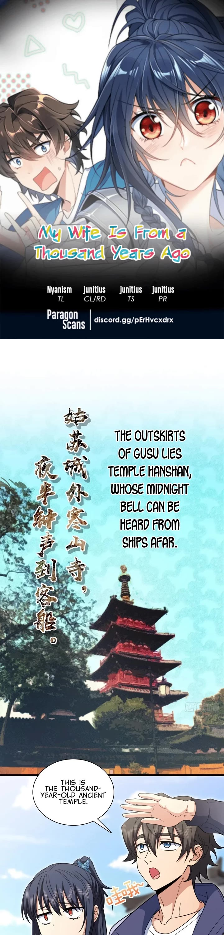 My Wife Is From a Thousand Years Ago Chapter 282 page 1 - Chapter 282