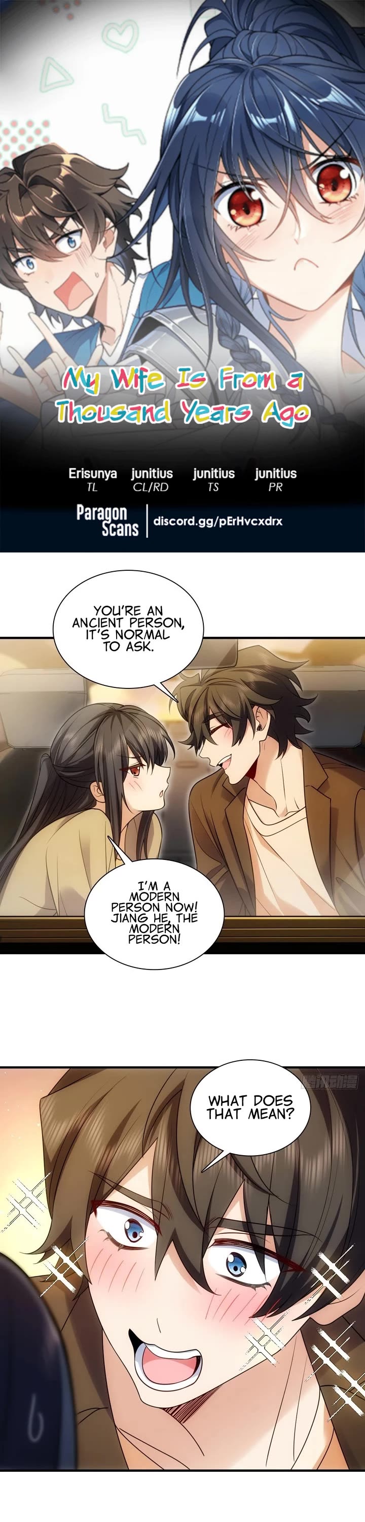 My Wife Is From a Thousand Years Ago Chapter 290 page 1 - Chapter 290