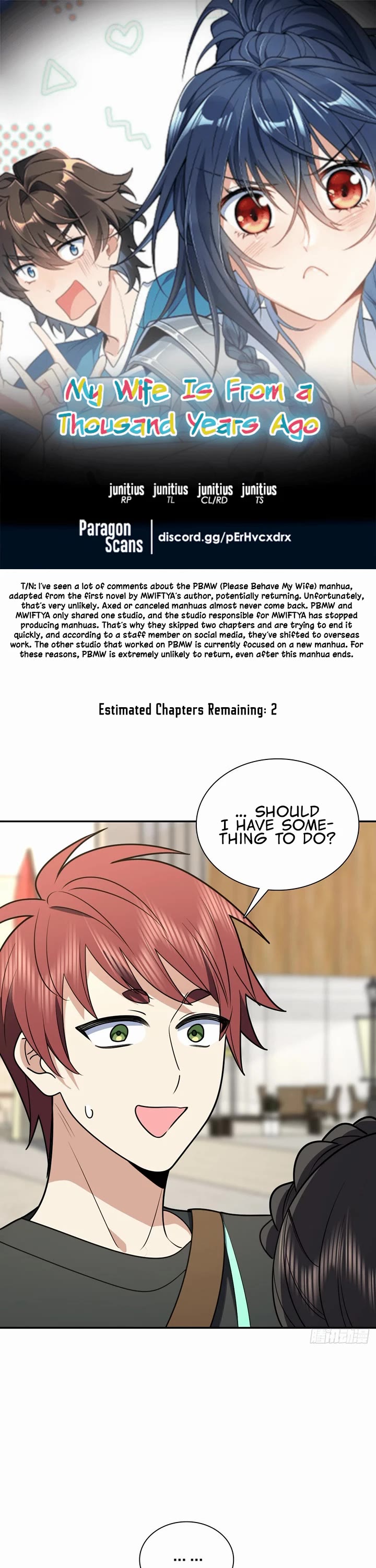 My Wife Is From a Thousand Years Ago Chapter 454 page 1 - Chapter 454