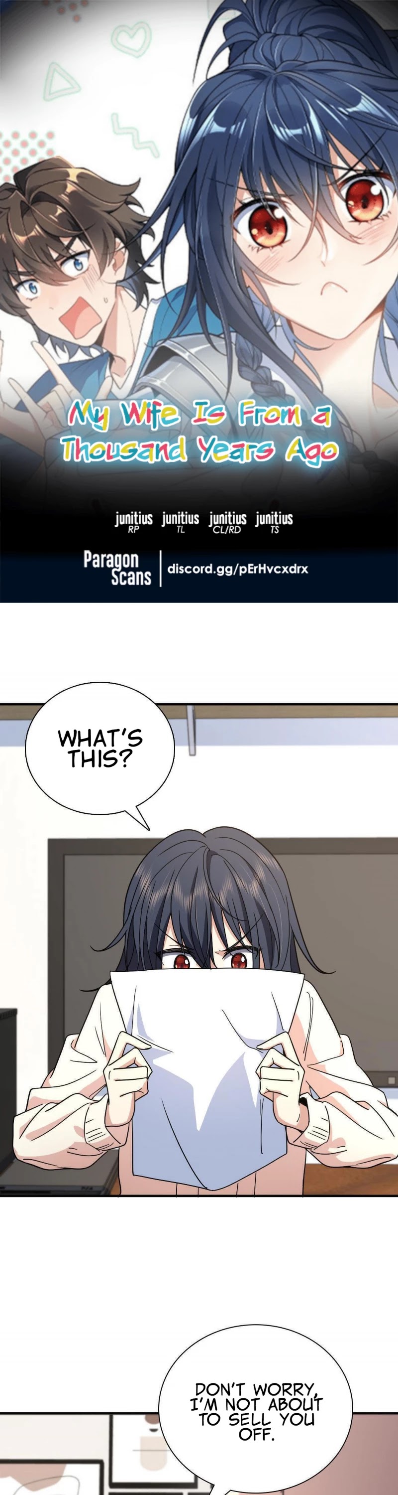 My Wife Is From a Thousand Years Ago Chapter 57 page 1 - Chapter 57