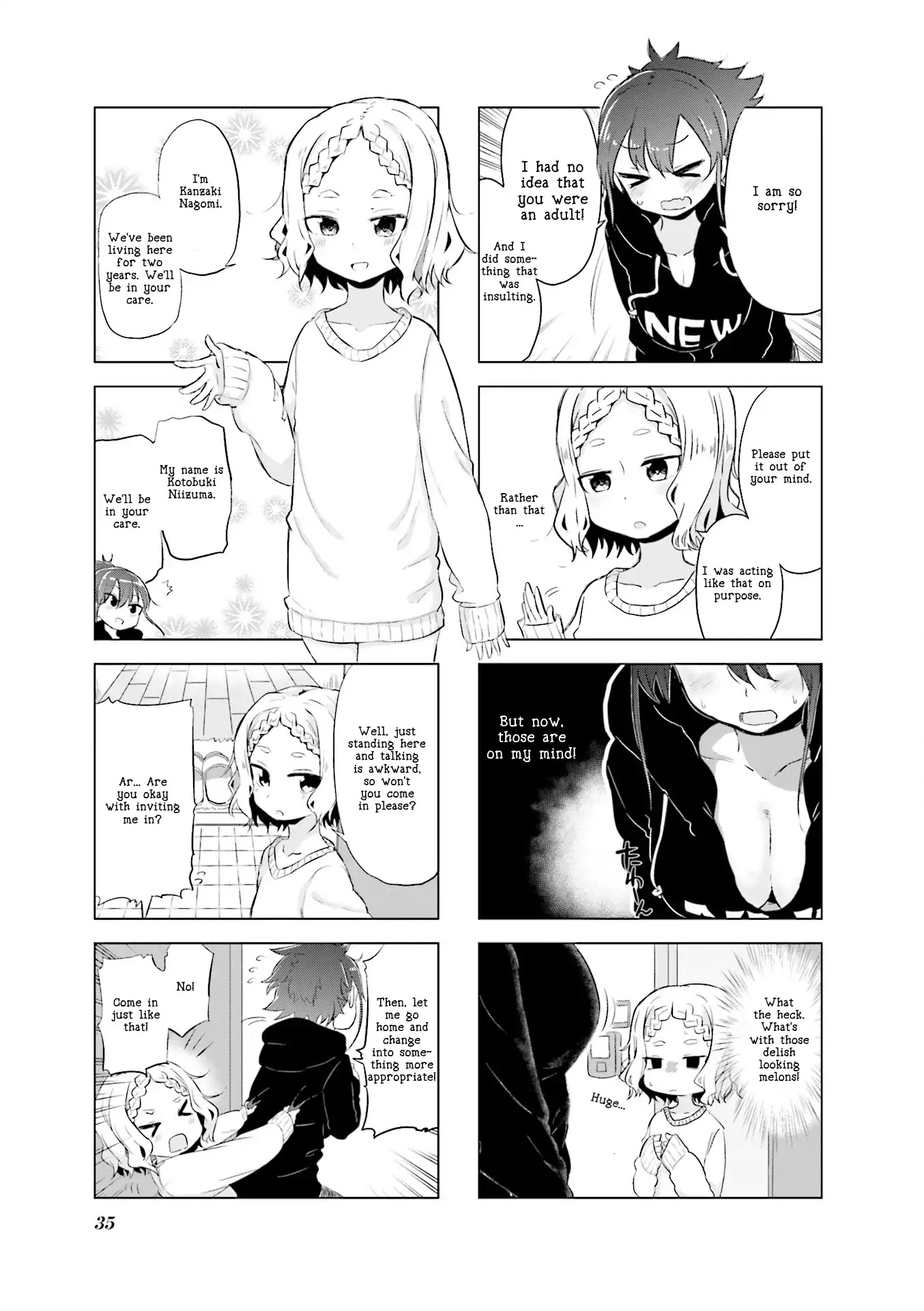 My Wife is Niizuma-Chan Chapter 4 page 3 - Chapter 4: Kyuwaii Otonari-san? "Super Cure Neighbor-san?"