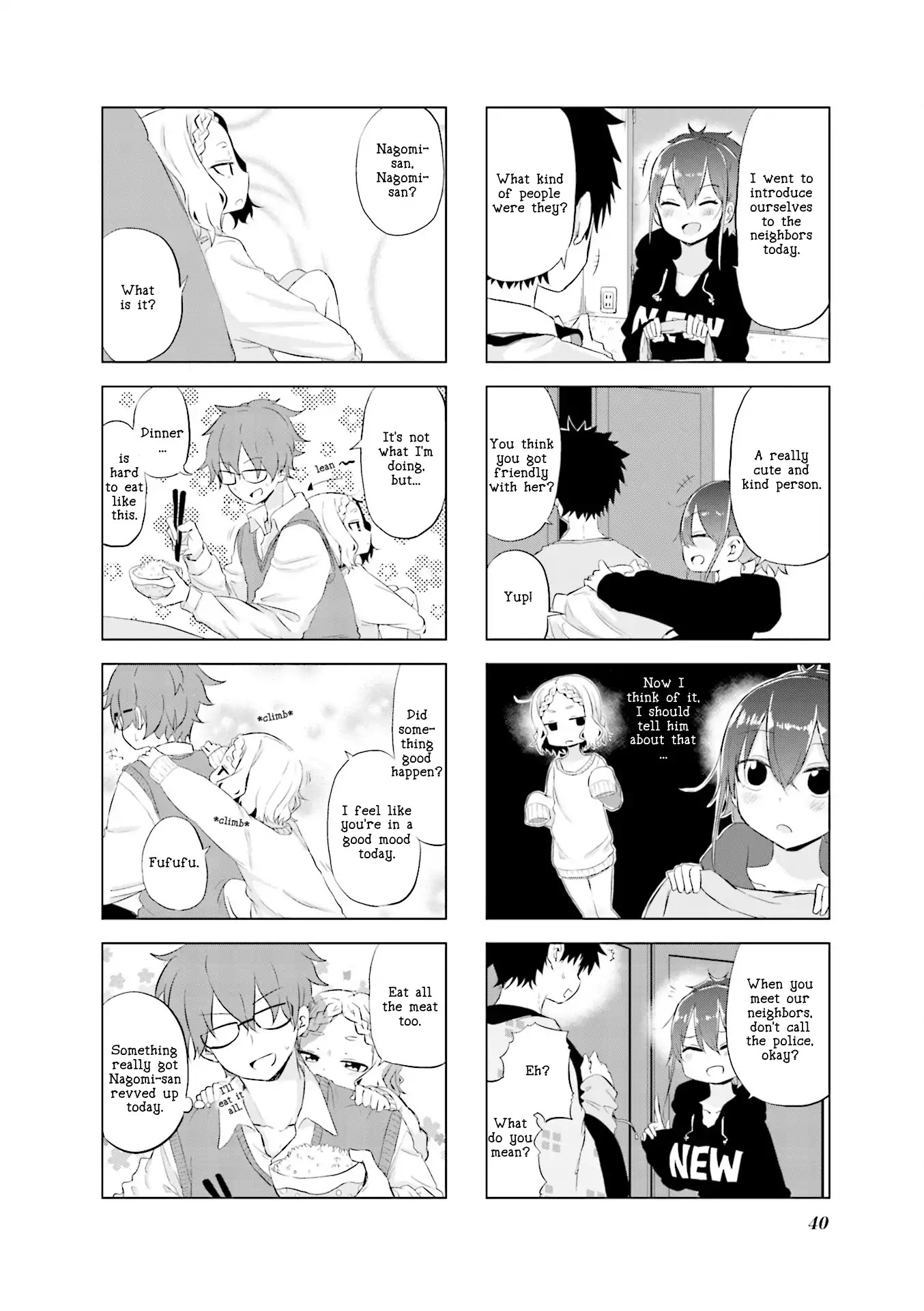 My Wife is Niizuma-Chan Chapter 4 page 8 - Chapter 4: Kyuwaii Otonari-san? "Super Cure Neighbor-san?"