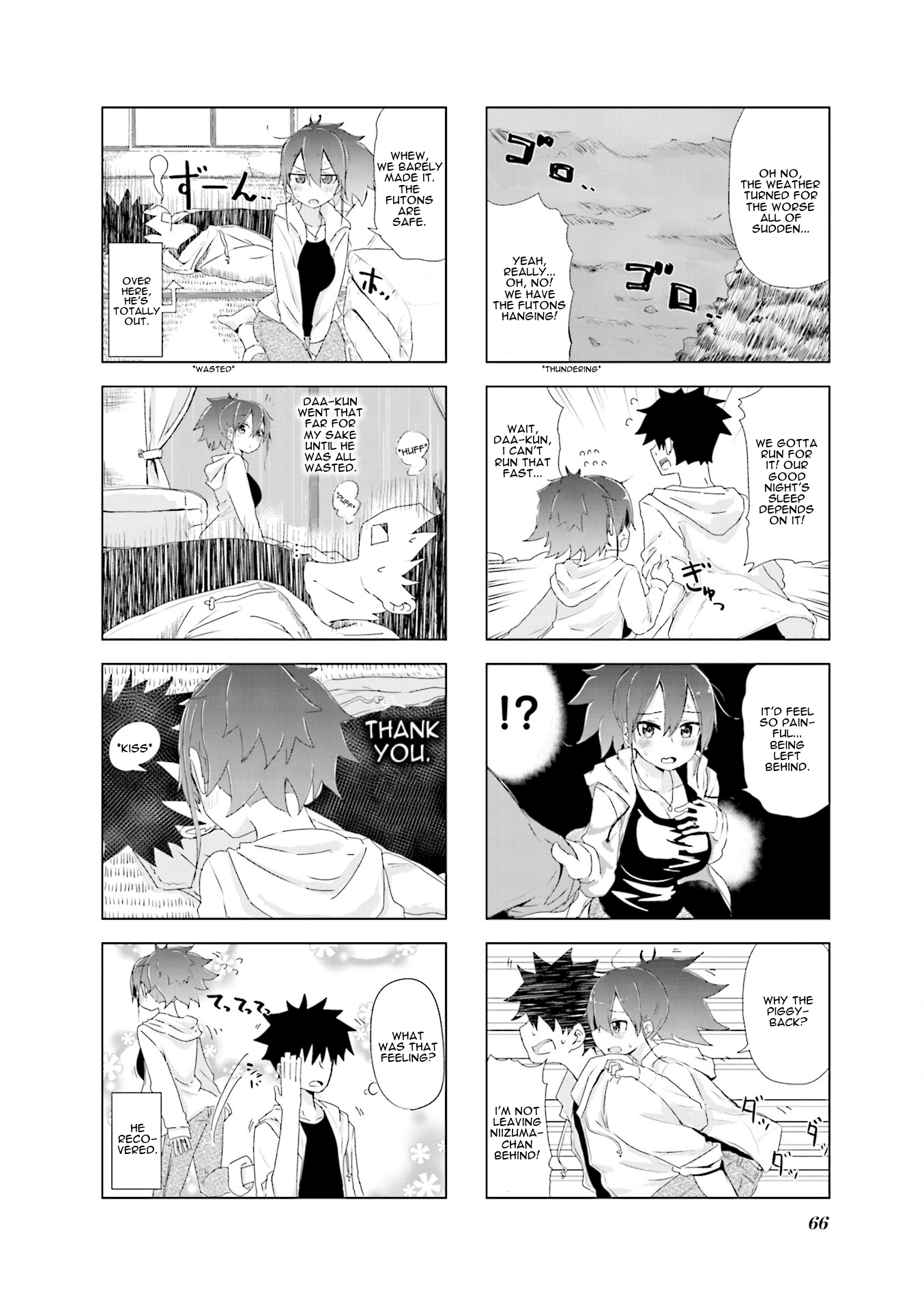 My Wife is Niizuma-Chan Chapter 7 page 8 - Chapter 7: Oujiwa Kissde Mewo Samasu. "The Prince Awakens with a Kiss"