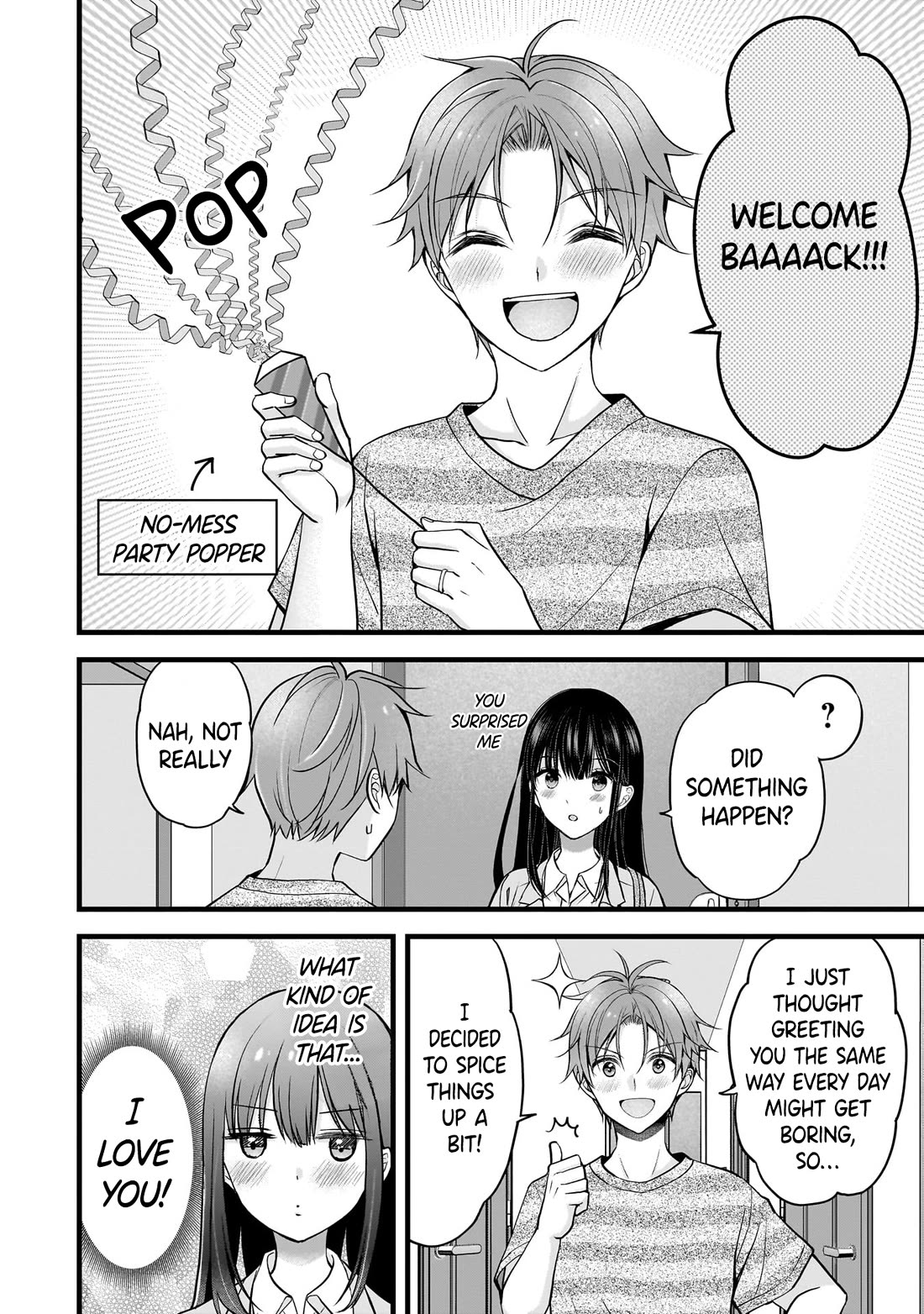 My Wife Is Too Perfect, So Can I Mess Her Up a Little? Chapter 15.1 page 3 - Chapter 15.1: I'm Home and Welcome Back