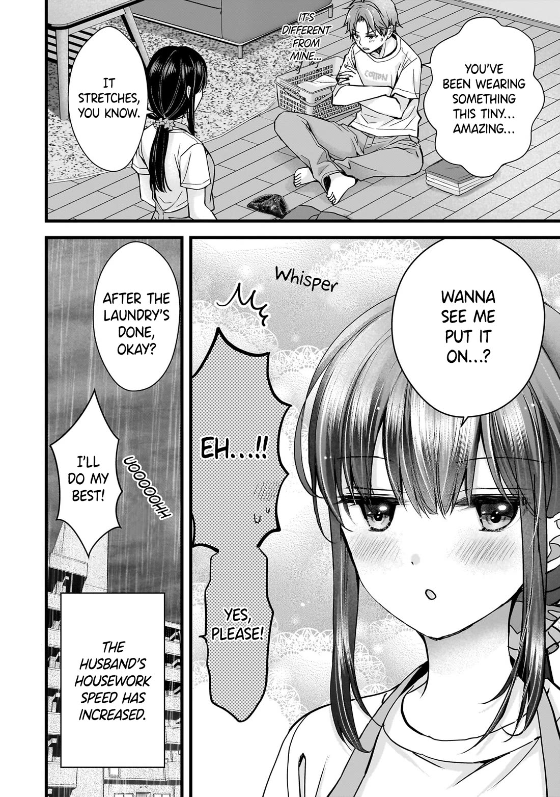 My Wife Is Too Perfect, So Can I Mess Her Up a Little? Chapter 15.2 page 5 - Chapter 15.2: Laundry
