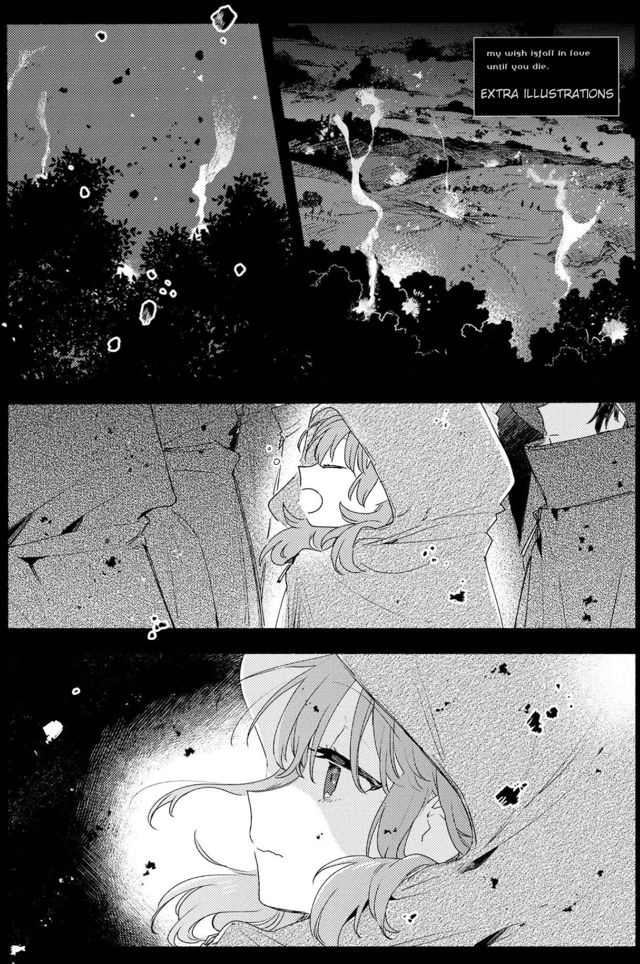 My Wish is to Fall In Love Until You Die Chapter 10.5 page 1 - Chapter 10.5: Extra Illustrations