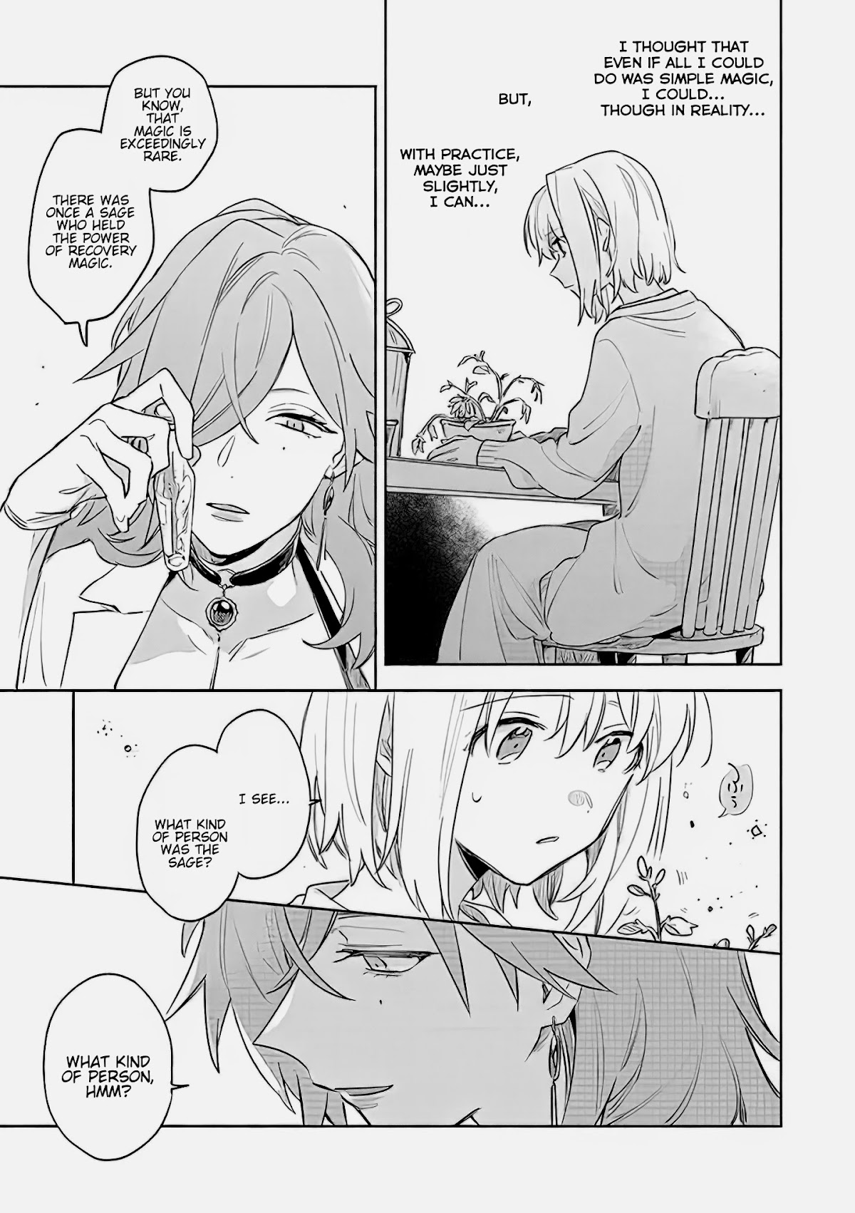 My Wish is to Fall In Love Until You Die Chapter 17.1 page 13 - Chapter 17.1: My Own Magic