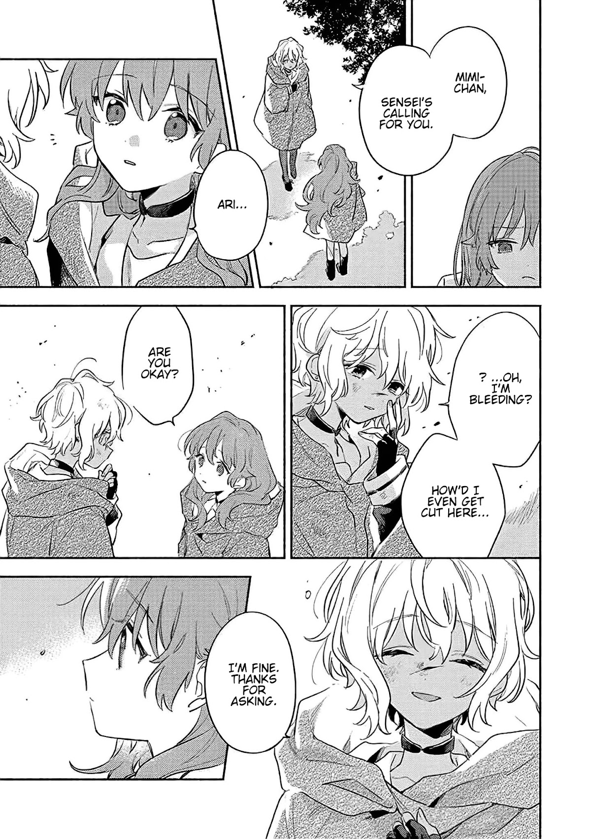 My Wish is to Fall In Love Until You Die Chapter 20 page 9 - Chapter 20: I'm Fine