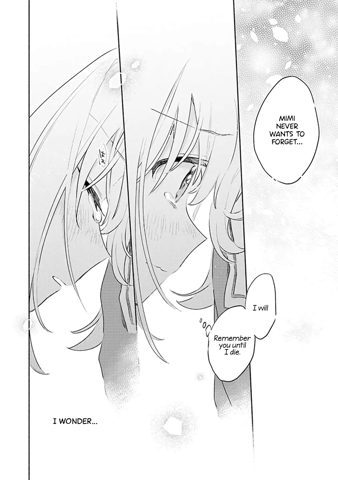 My Wish is to Fall In Love Until You Die Chapter 28 page 22 - Chapter 28: Don't Cry
