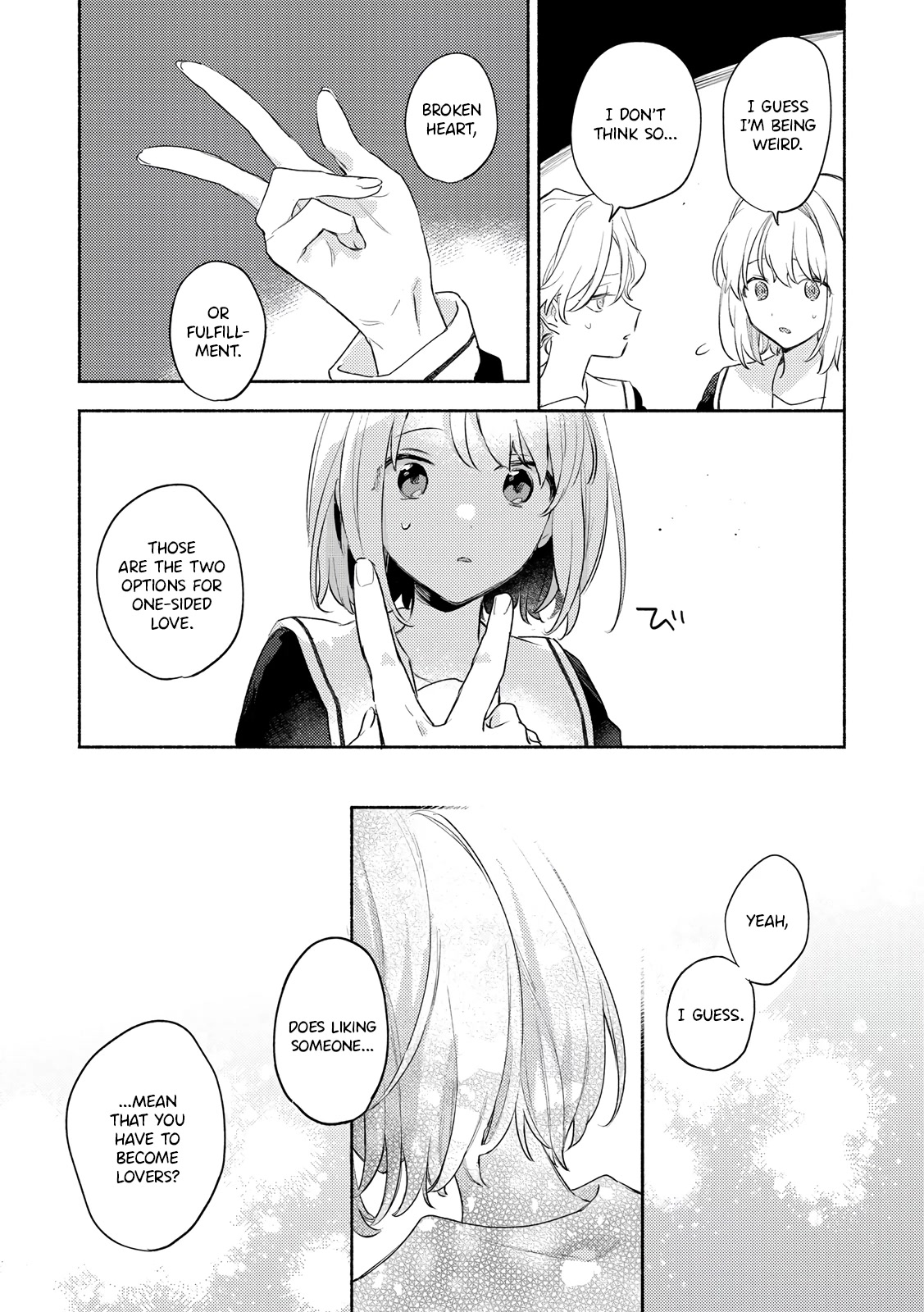 My Wish is to Fall In Love Until You Die Chapter 30 page 5 - Chapter 30: In A Heartbeat