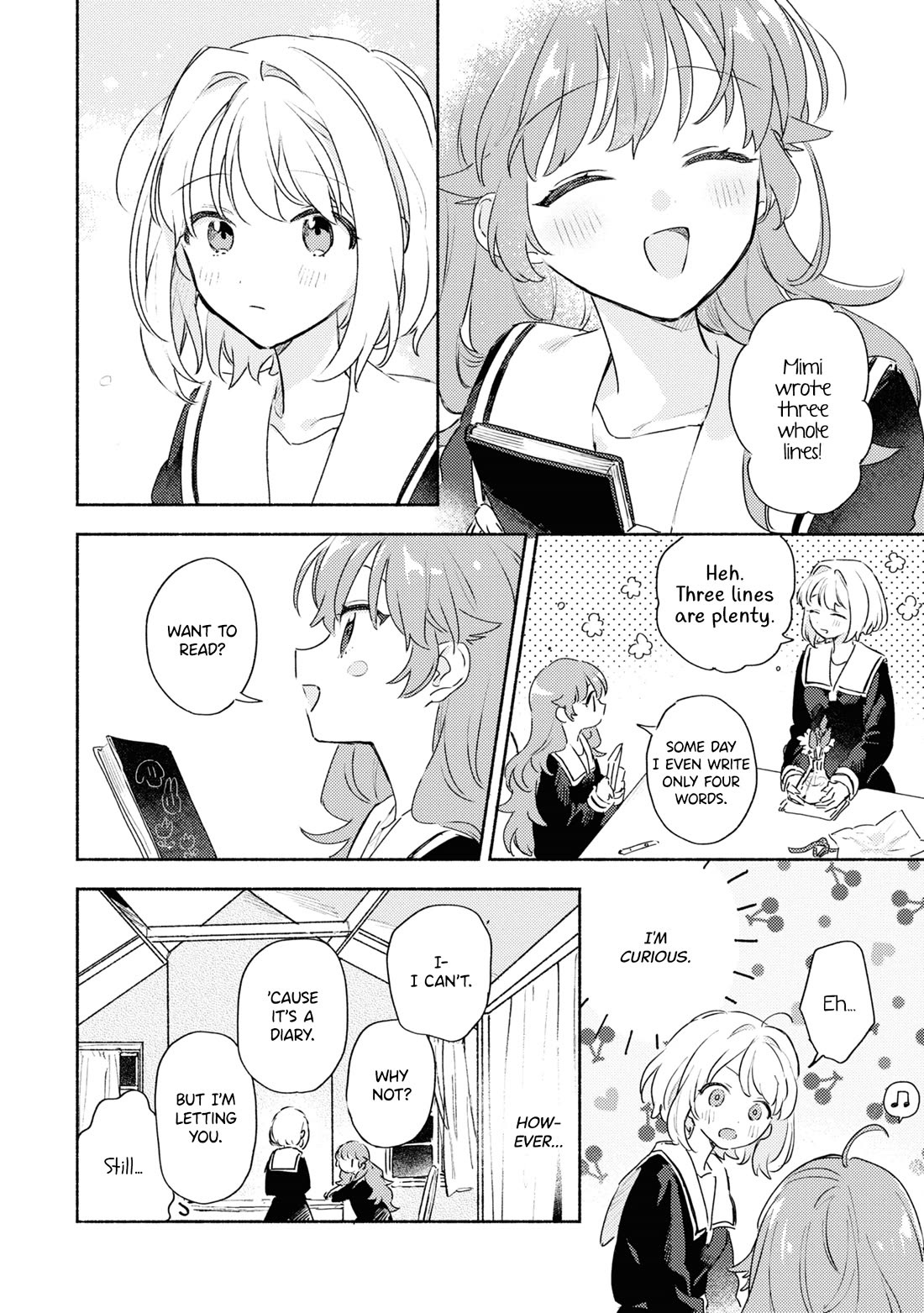 My Wish is to Fall In Love Until You Die Chapter 34.5 page 4 - Chapter 34.5: Volume 7 Extras