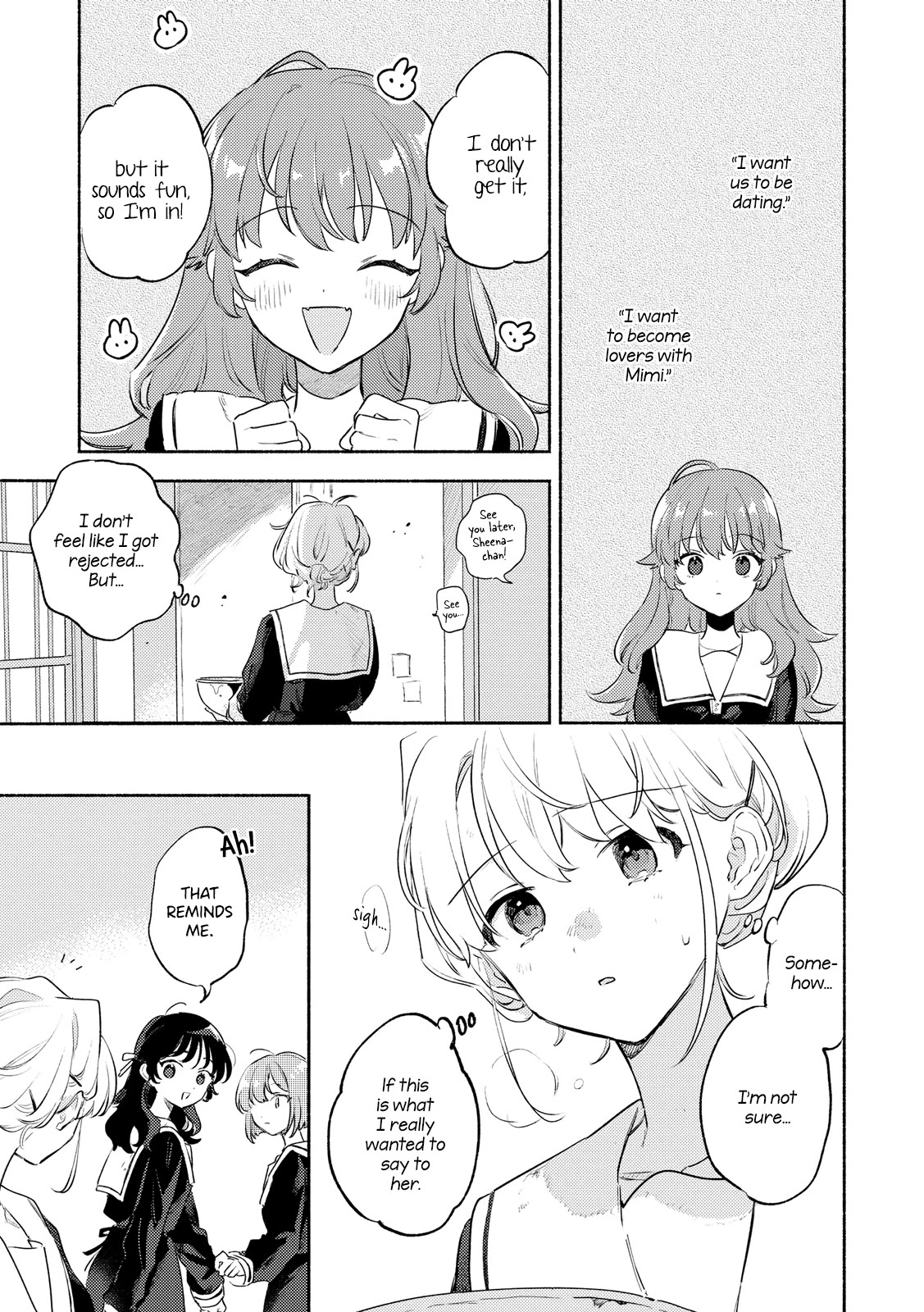 My Wish is to Fall In Love Until You Die Chapter 34 page 3 - Chapter 34: The Shape of Us