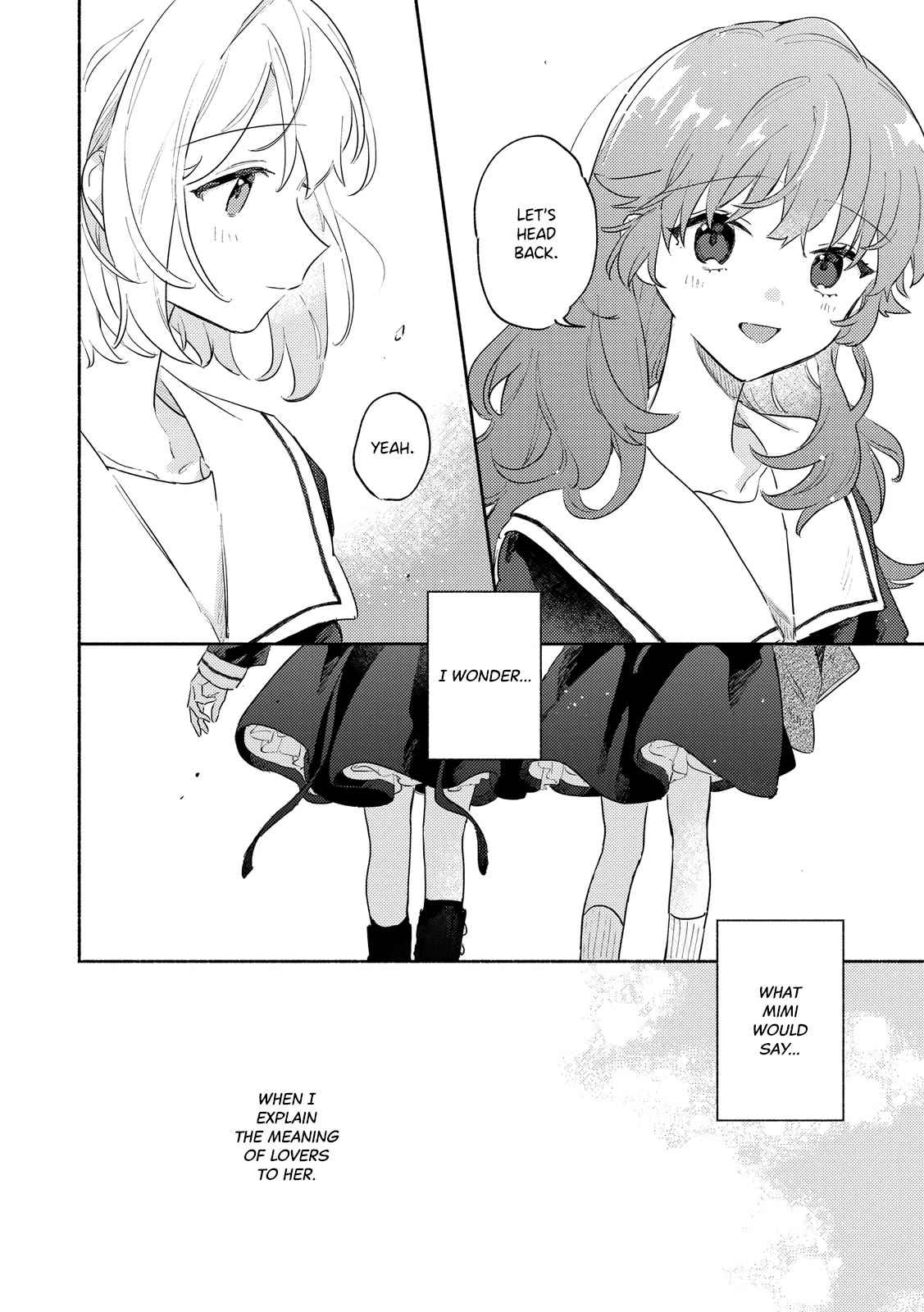 My Wish is to Fall In Love Until You Die Chapter 34 page 8 - Chapter 34: The Shape of Us
