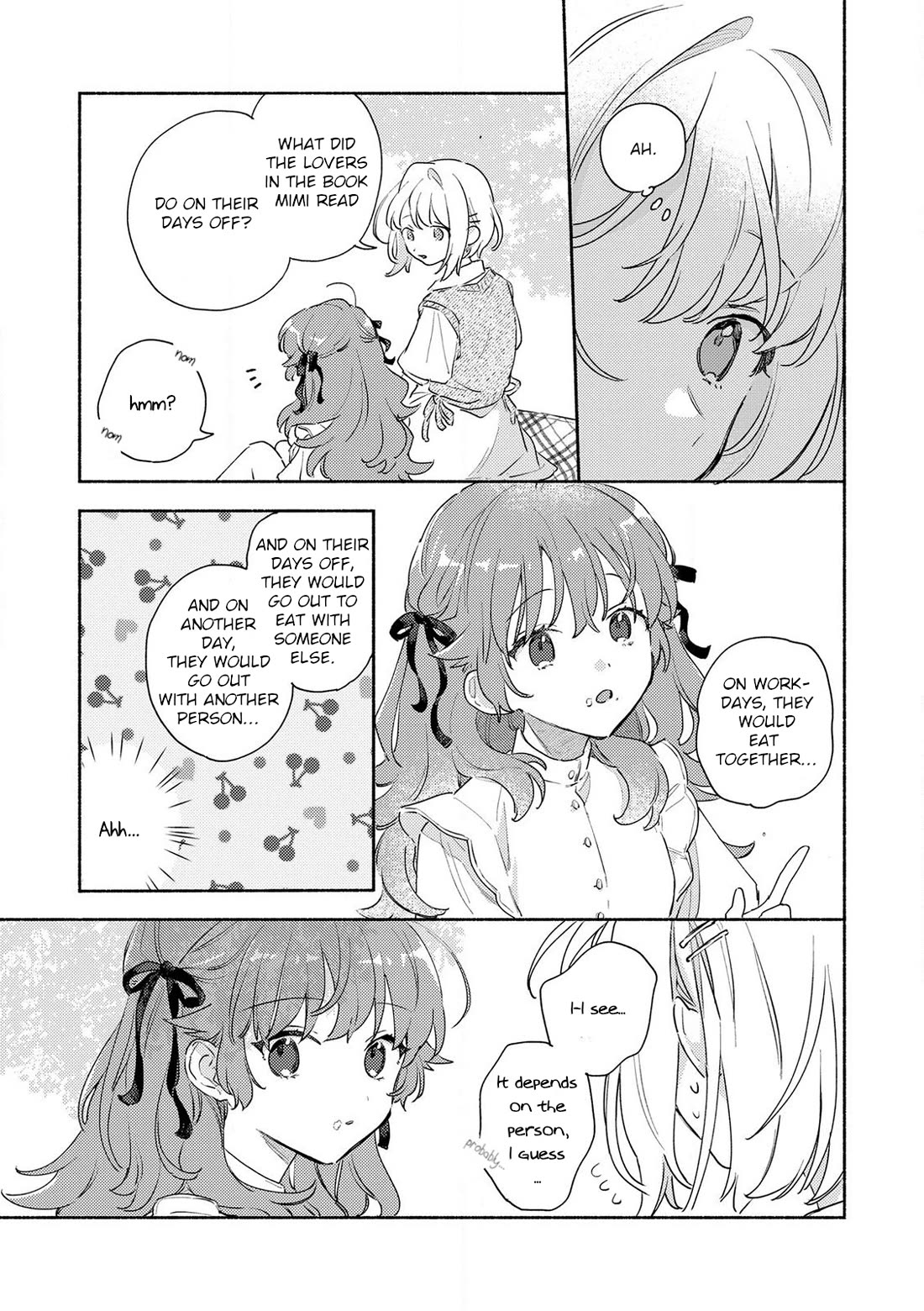 My Wish is to Fall In Love Until You Die Chapter 36 page 17 - Chapter 36: Promise
