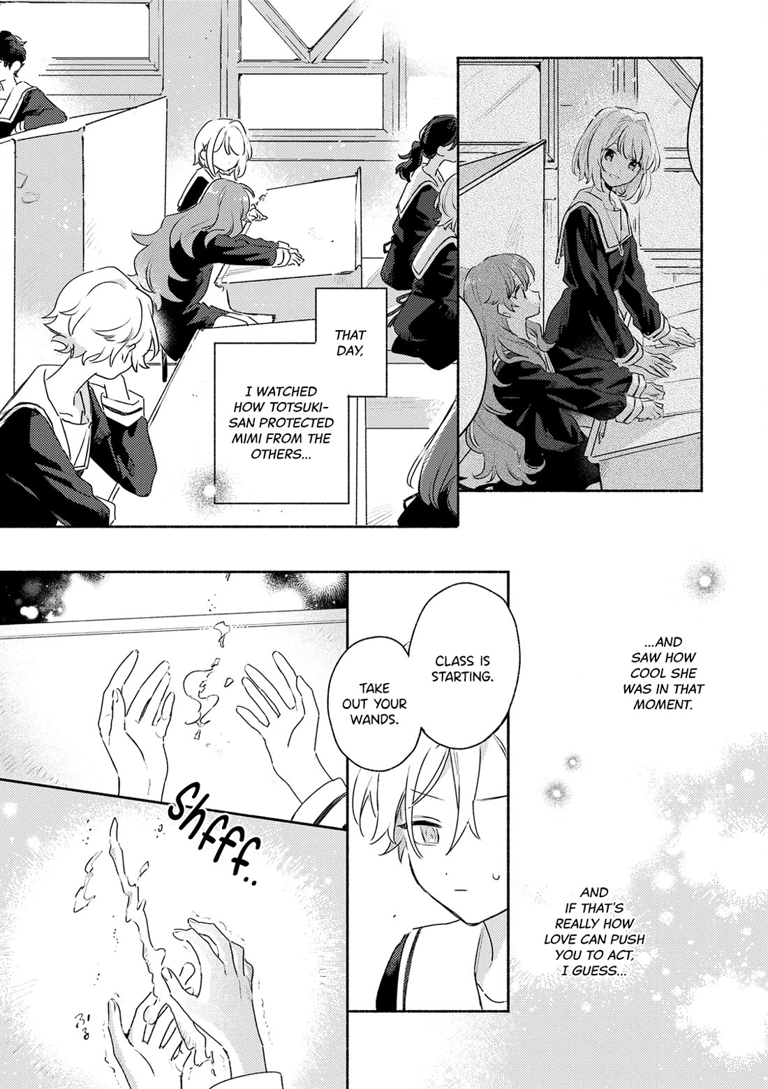 My Wish is to Fall In Love Until You Die Chapter 38.5 page 9 - Chapter 38.5: To Waver