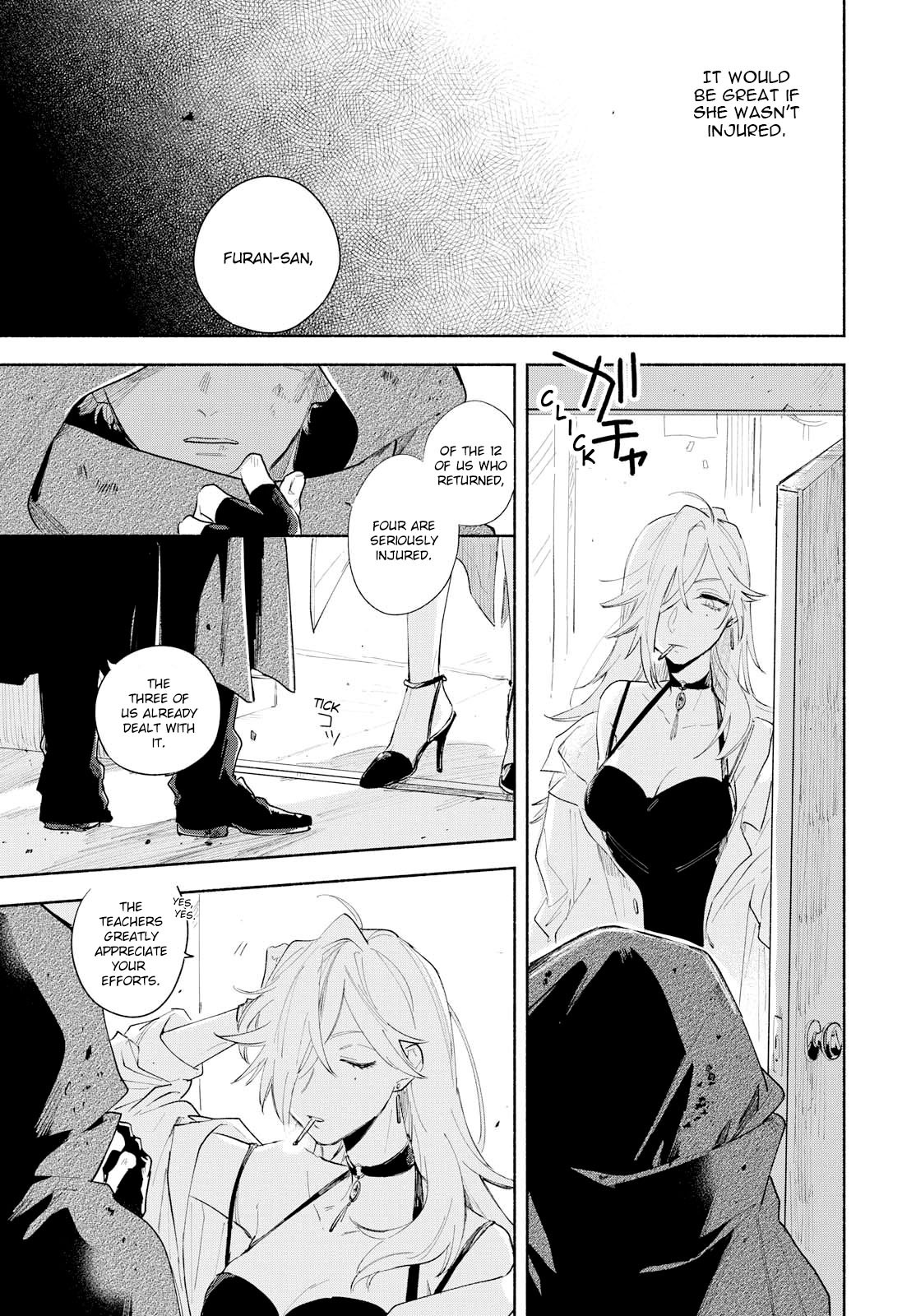 My Wish is to Fall In Love Until You Die Chapter 5 page 14 - Chapter 5: The Girl Who Won't Die