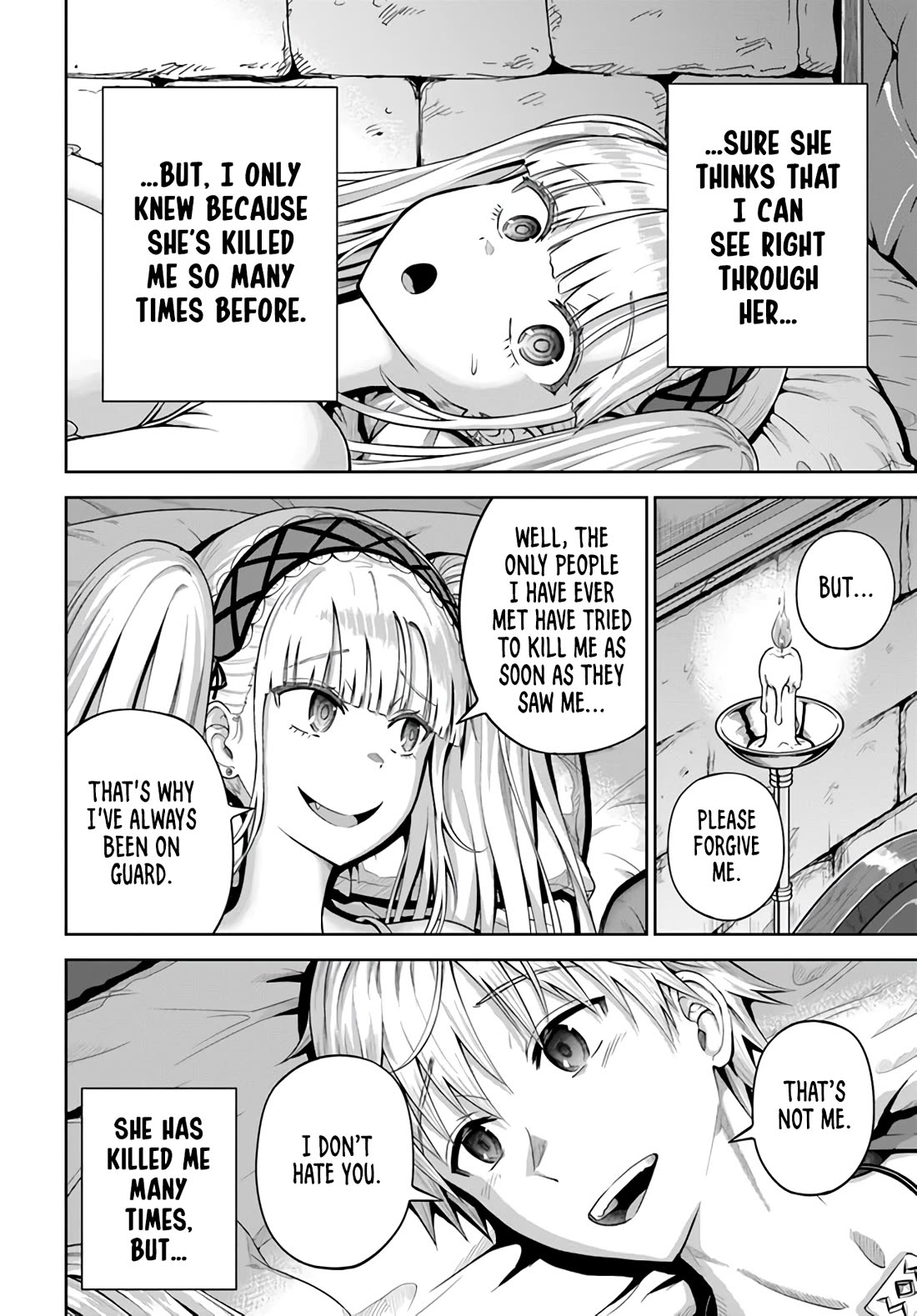 My Yandere Girlfriend Lurks in the Dungeon and Kills Me Over and Over Again Chapter 12.1 page 16 - Chapter 12.1