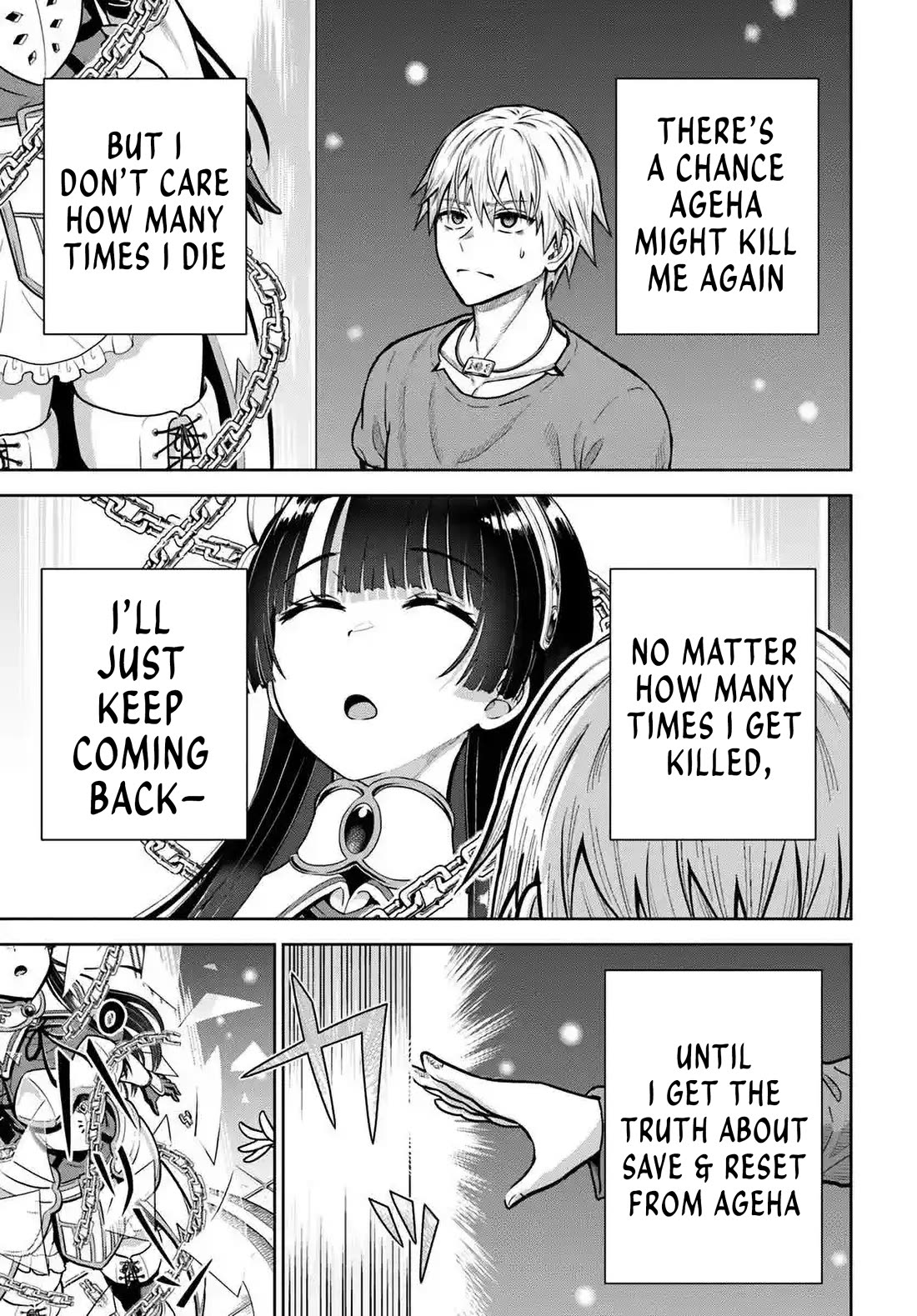 My Yandere Girlfriend Lurks in the Dungeon and Kills Me Over and Over Again Chapter 23 page 13 - Chapter 23