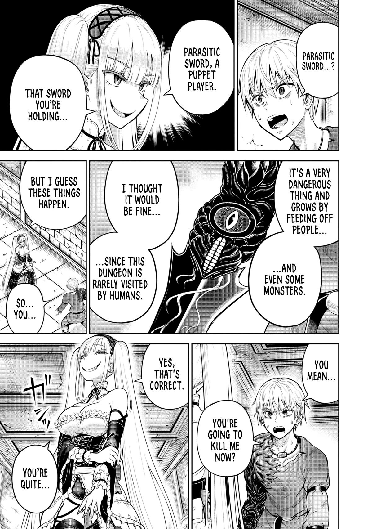 My Yandere Girlfriend Lurks in the Dungeon and Kills Me Over and Over Again Chapter 8 page 3 - Chapter 8