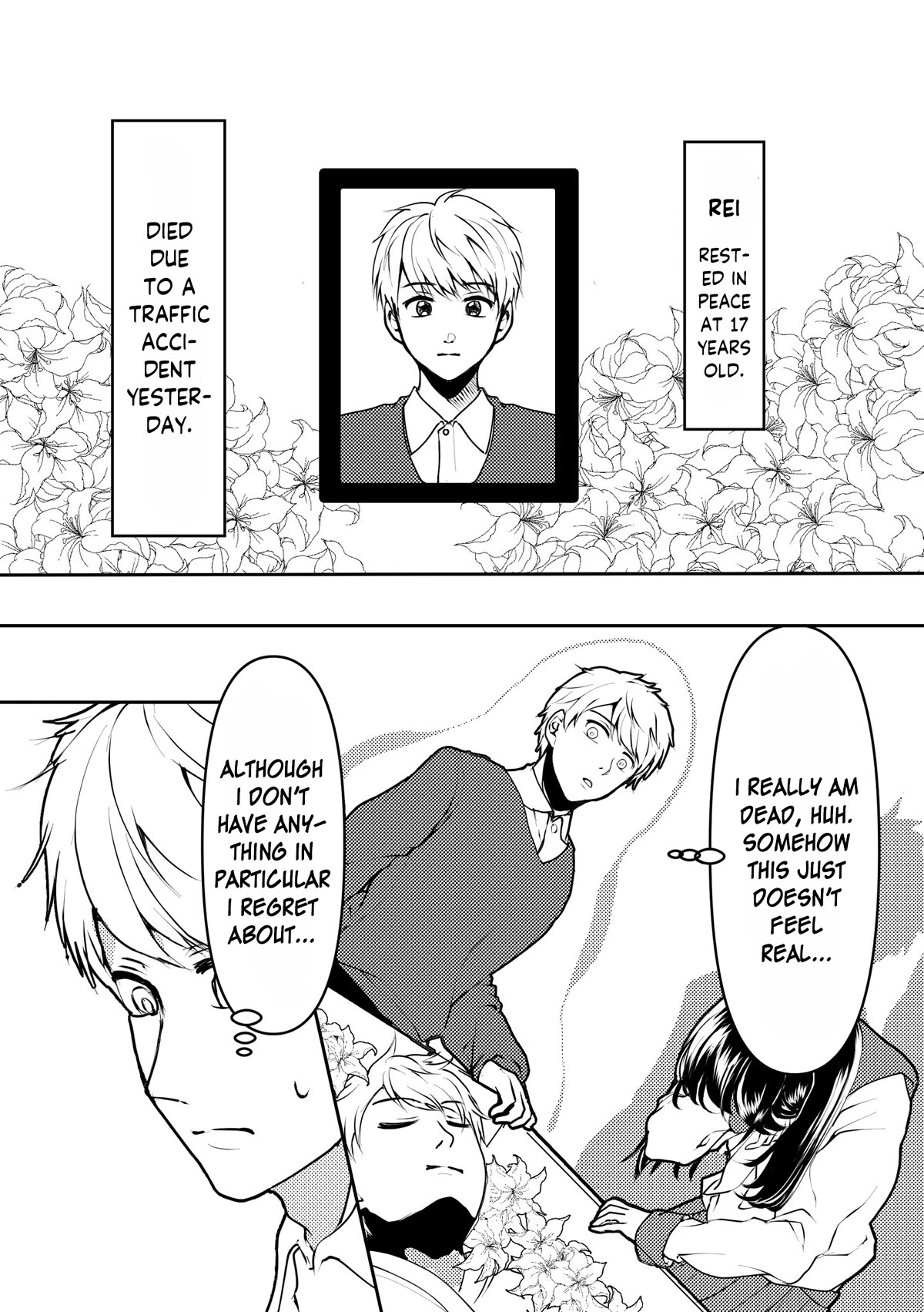My Yandere Girlfriend Won't Let Me Rest in Peace Chapter 1 page 1 - Chapter 1: My Yandere Girlfriend Won't Let Me Sleep ①