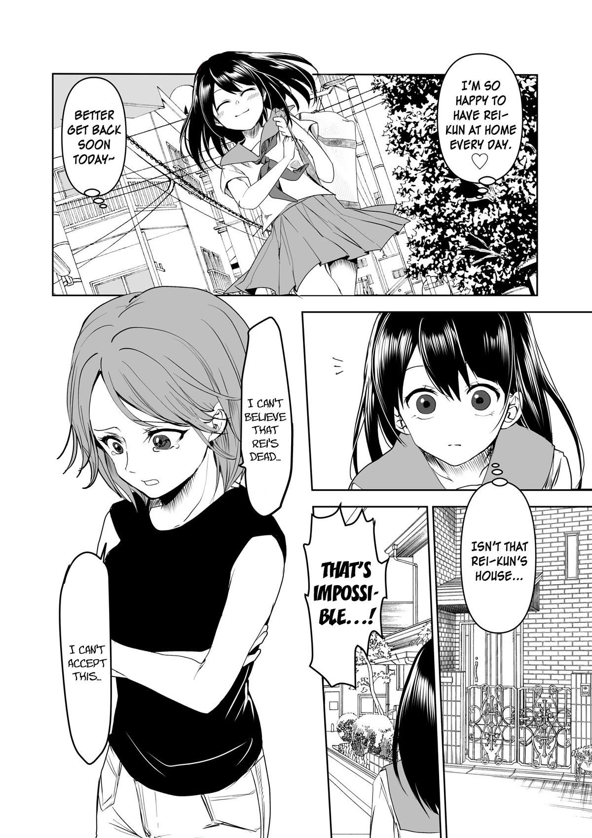 My Yandere Girlfriend Won't Let Me Rest in Peace Chapter 12 page 1 - Chapter 12: My Yandere Girlfriend Confines Me [First Part]