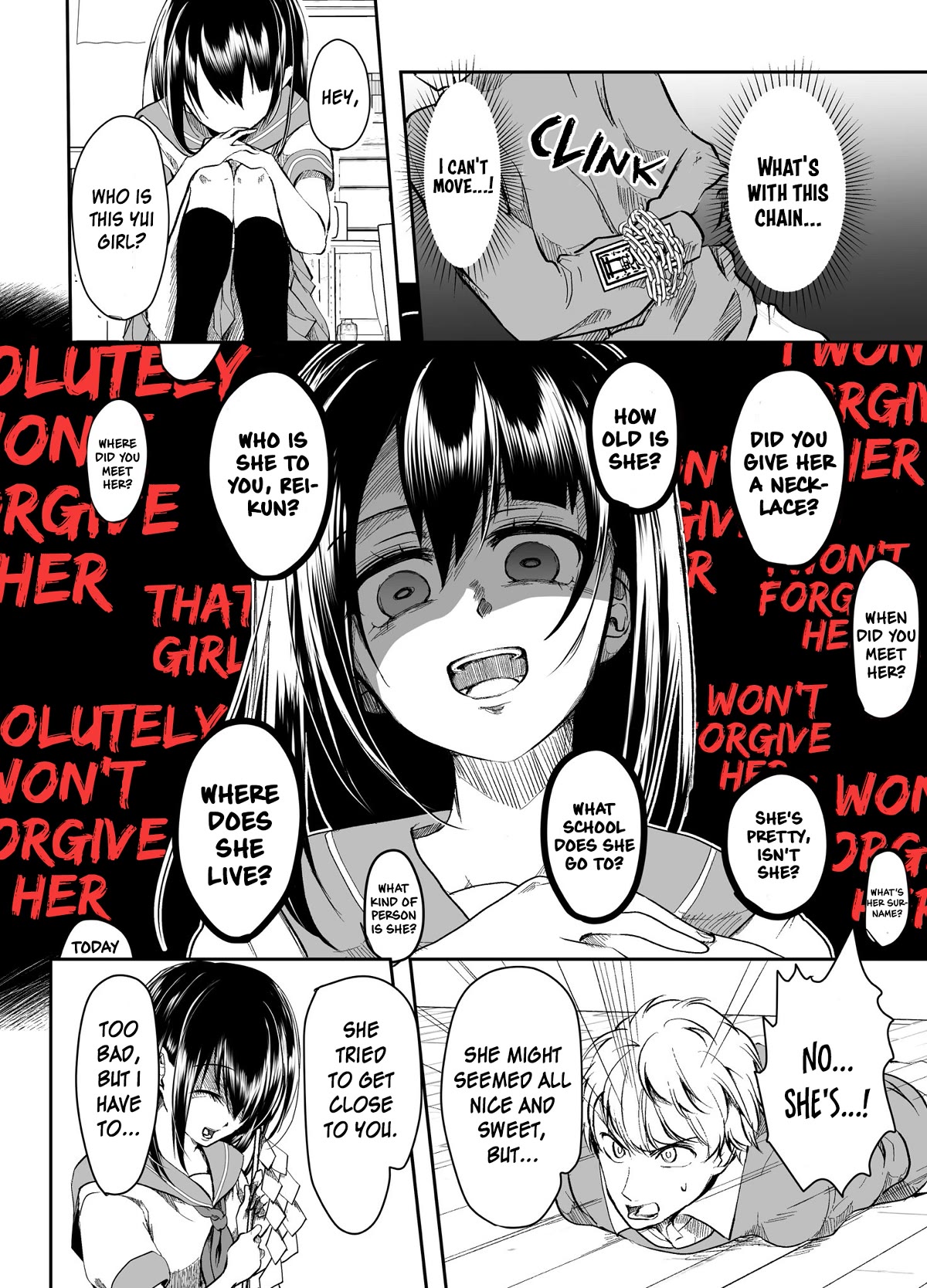 My Yandere Girlfriend Won't Let Me Rest in Peace Chapter 13 page 1 - Chapter 13: My Yandere Girlfriend Confines Me [Last Part]