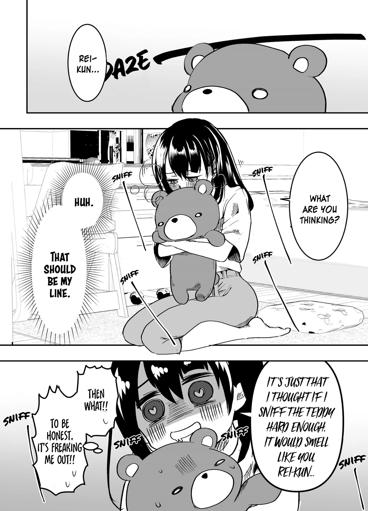 My Yandere Girlfriend Won't Let Me Rest in Peace Chapter 14 page 1 - Chapter 14: My Yandere Girlfriend is Glad to be Relied On