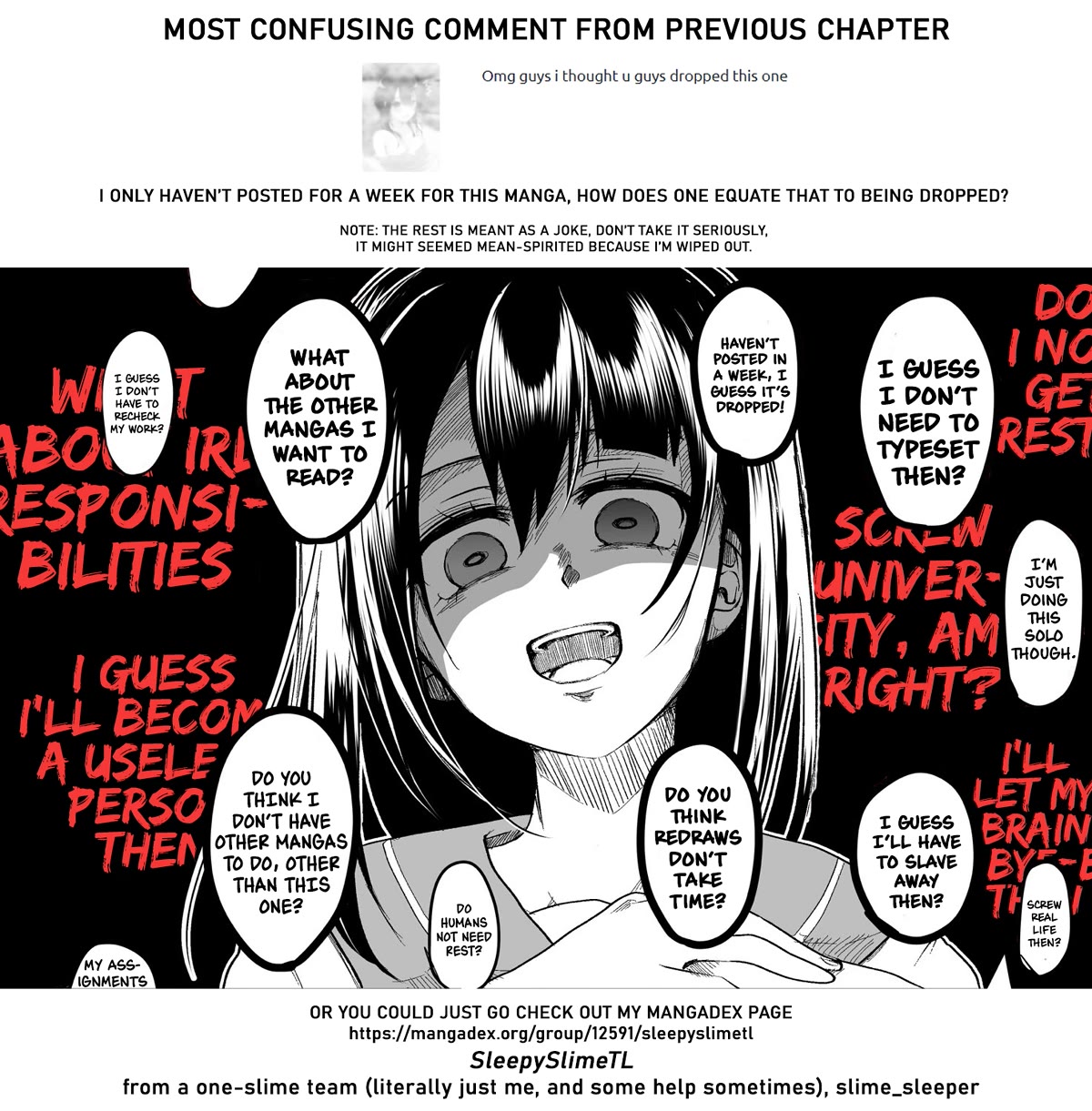 My Yandere Girlfriend Won't Let Me Rest in Peace Chapter 14 page 6 - Chapter 14: My Yandere Girlfriend is Glad to be Relied On
