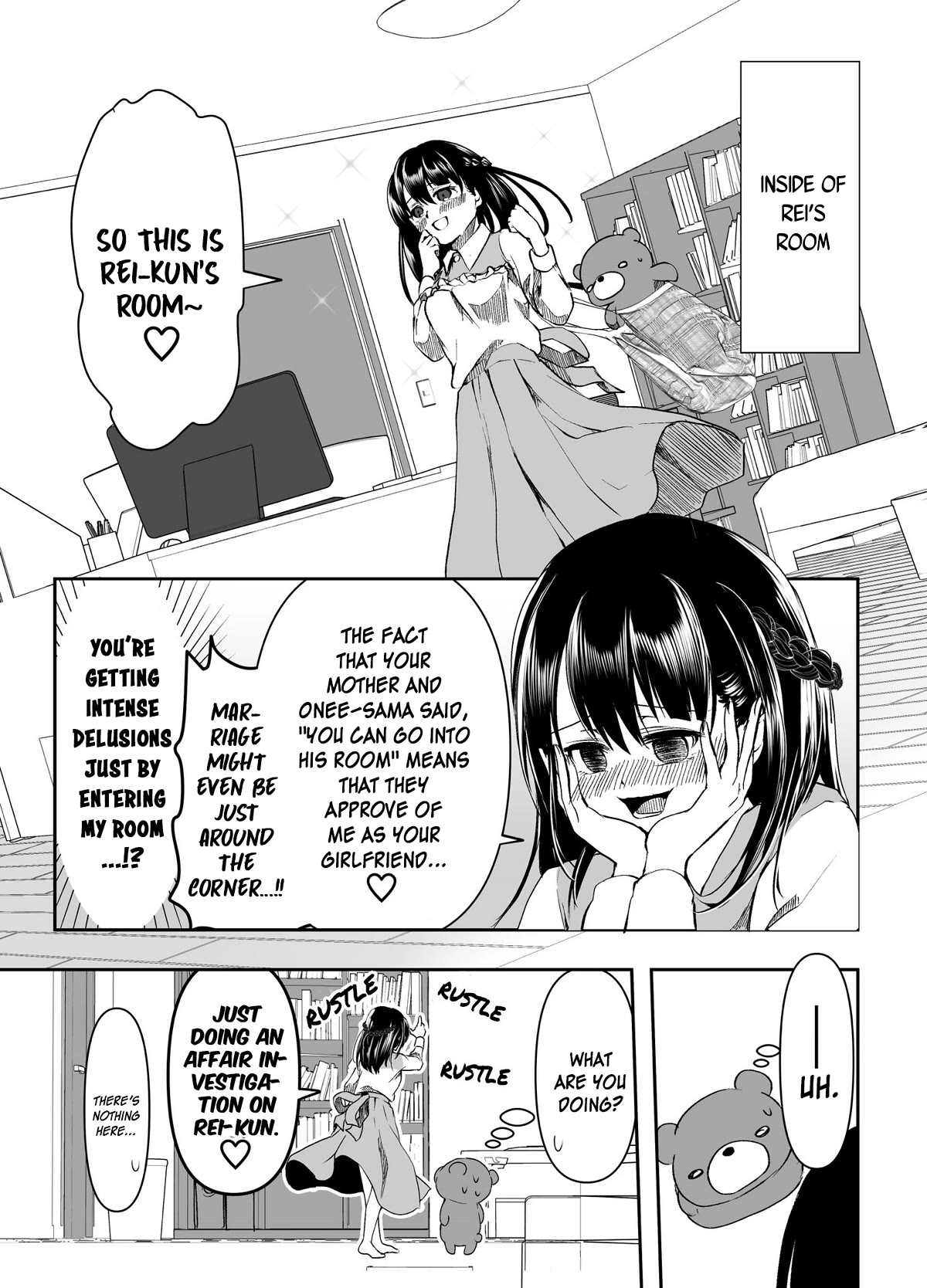 My Yandere Girlfriend Won't Let Me Rest in Peace Chapter 16 page 1 - Chapter 16: I Want to Give My Yandere Girlfriend a Present