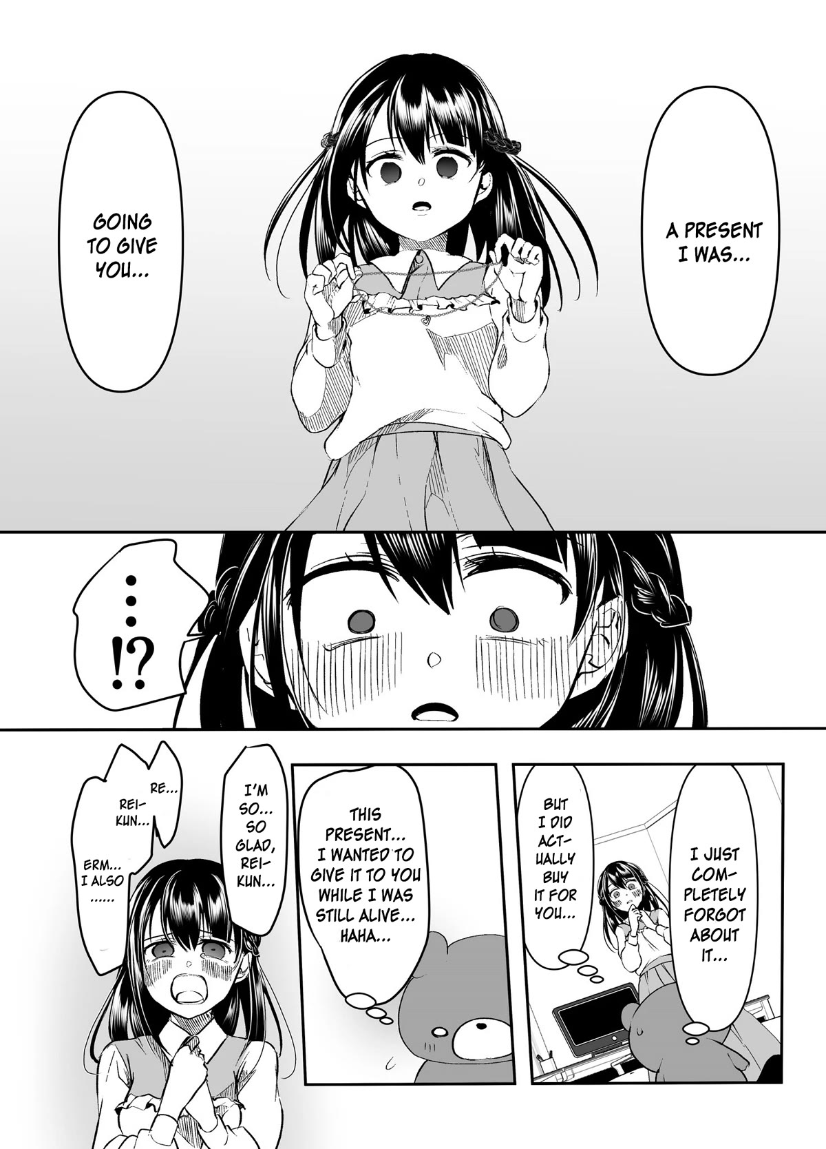 My Yandere Girlfriend Won't Let Me Rest in Peace Chapter 16 page 3 - Chapter 16: I Want to Give My Yandere Girlfriend a Present
