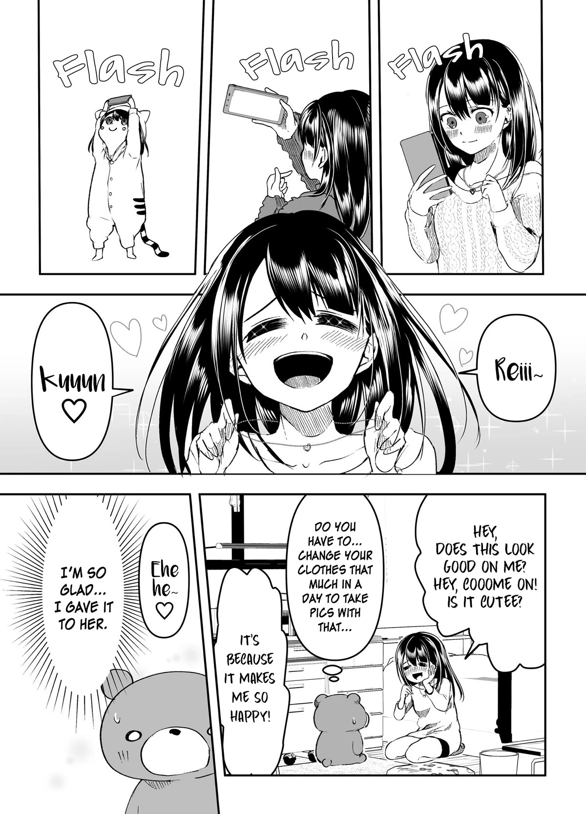 My Yandere Girlfriend Won't Let Me Rest in Peace Chapter 17 page 1 - Chapter 17: Pushing Down My Yandere Girlfriend [First Part]