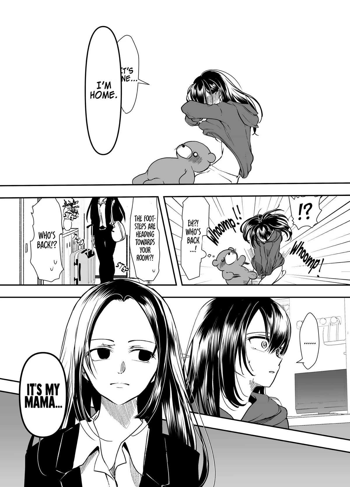 My Yandere Girlfriend Won't Let Me Rest in Peace Chapter 19 page 4 - Chapter 19: My Yandere Girlfriend's Mother Comes Home [First Part]