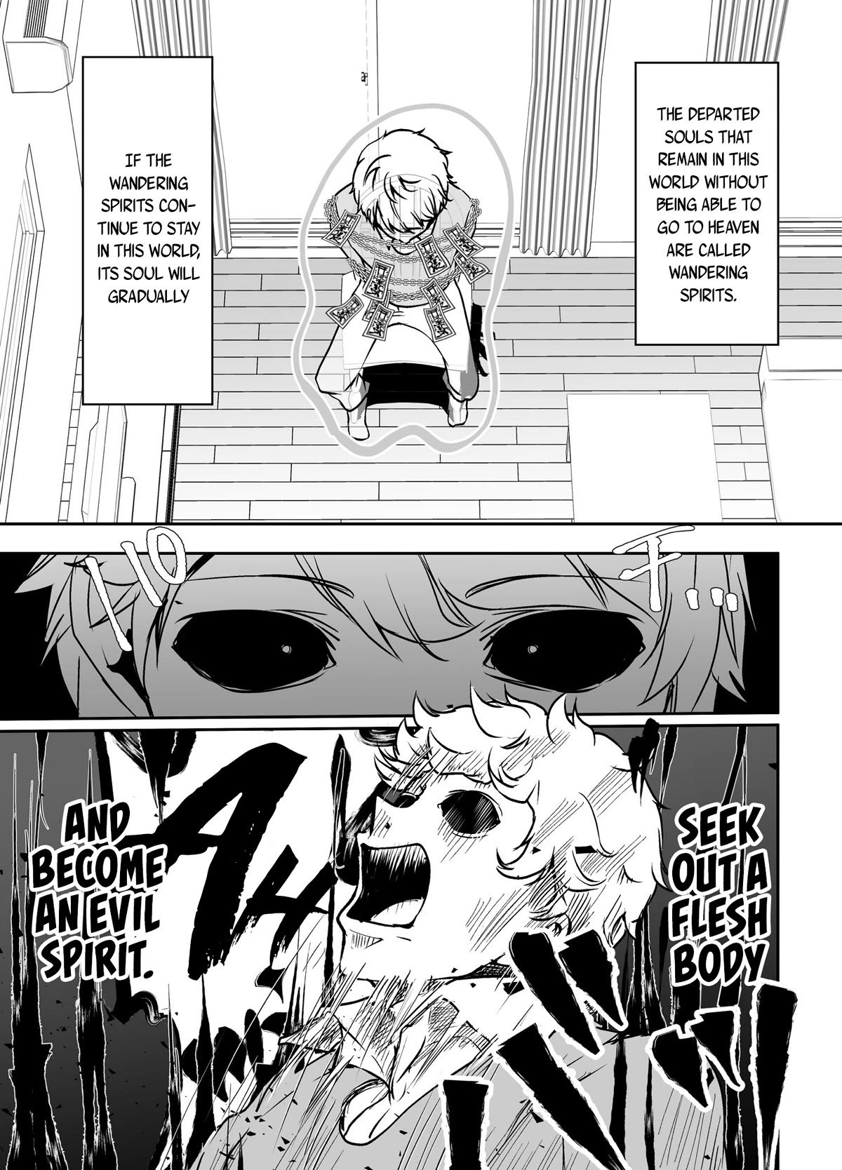 My Yandere Girlfriend Won't Let Me Rest in Peace Chapter 25 page 1 - Chapter 25: The Yandere Girlfriend's Love For Him is Demented