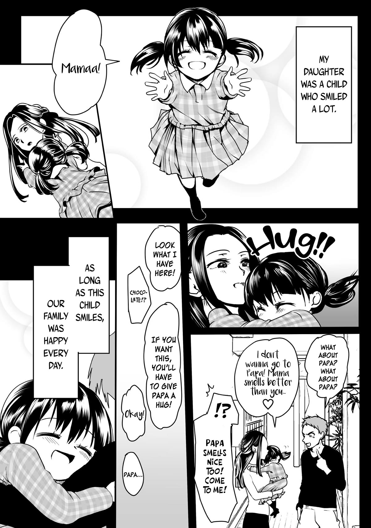 My Yandere Girlfriend Won't Let Me Rest in Peace Chapter 31 page 1 - Chapter 31: The Yandere Girlfriend's Mama Wanted Her to Smile