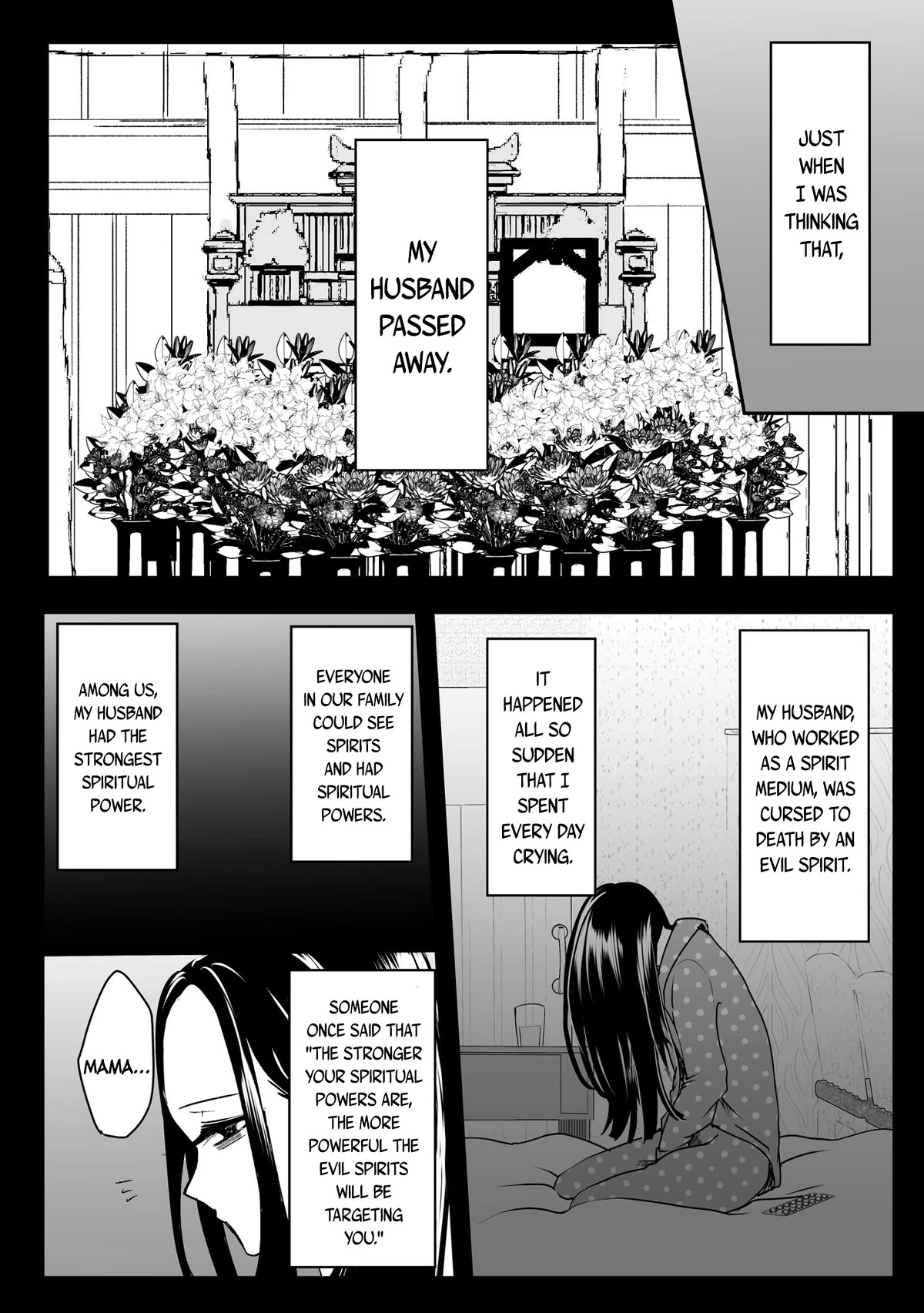 My Yandere Girlfriend Won't Let Me Rest in Peace Chapter 31 page 2 - Chapter 31: The Yandere Girlfriend's Mama Wanted Her to Smile