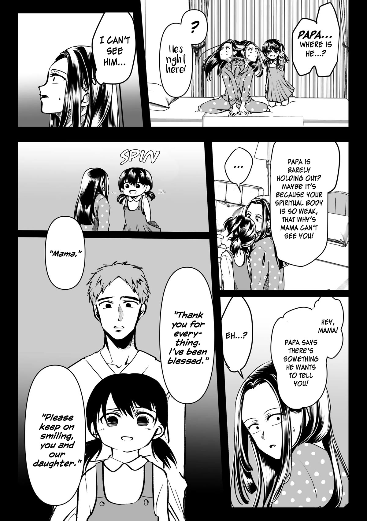 My Yandere Girlfriend Won't Let Me Rest in Peace Chapter 31 page 4 - Chapter 31: The Yandere Girlfriend's Mama Wanted Her to Smile