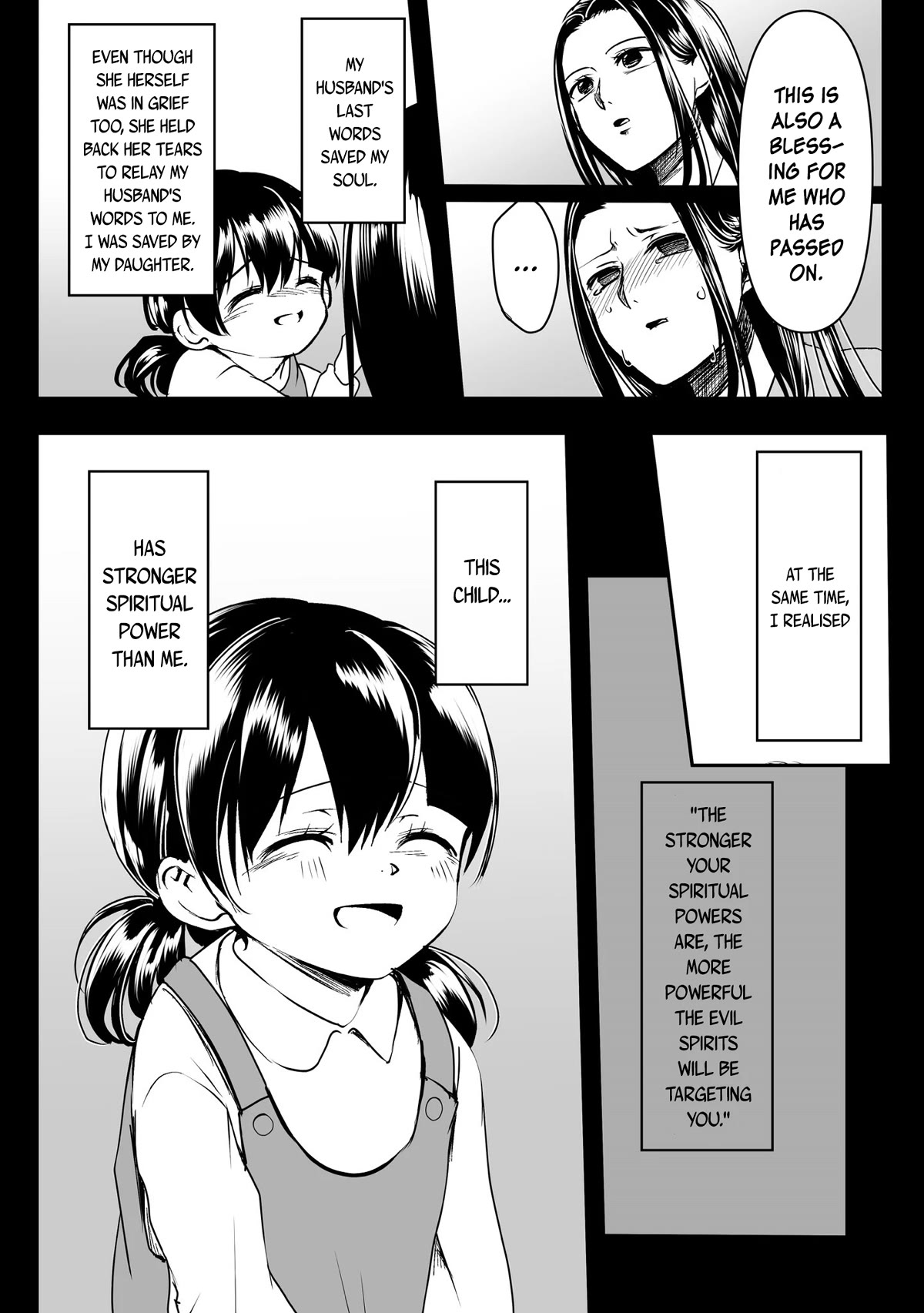 My Yandere Girlfriend Won't Let Me Rest in Peace Chapter 31 page 5 - Chapter 31: The Yandere Girlfriend's Mama Wanted Her to Smile