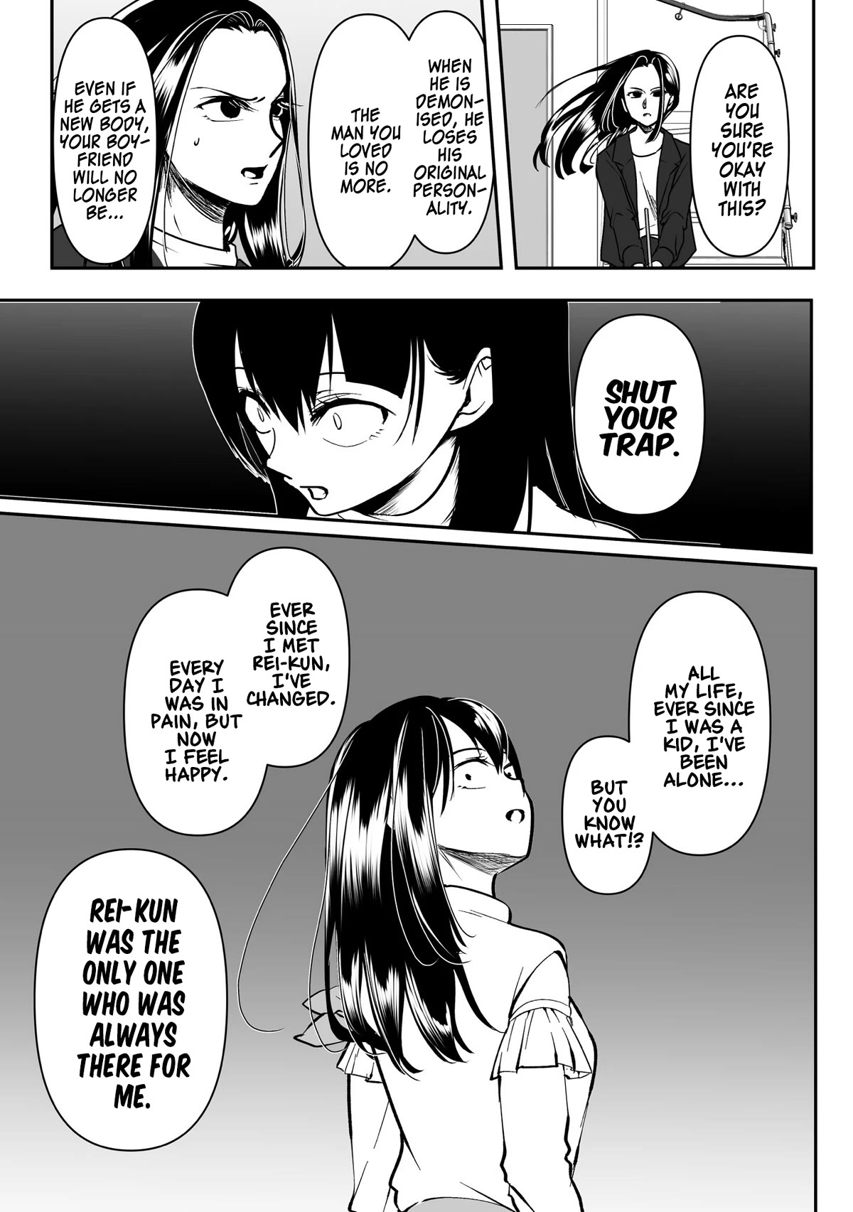 My Yandere Girlfriend Won't Let Me Rest in Peace Chapter 32 page 5 - Chapter 32: The Yandere Girlfriend's Choice of Future