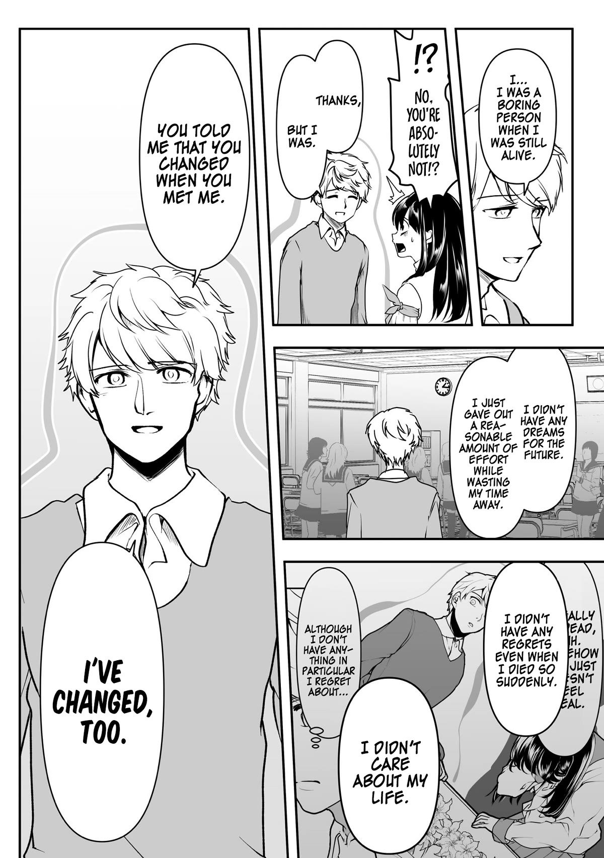 My Yandere Girlfriend Won't Let Me Rest in Peace Chapter 34 page 2 - Chapter 34: Telling My Yandere Girlfriend "Thank You"