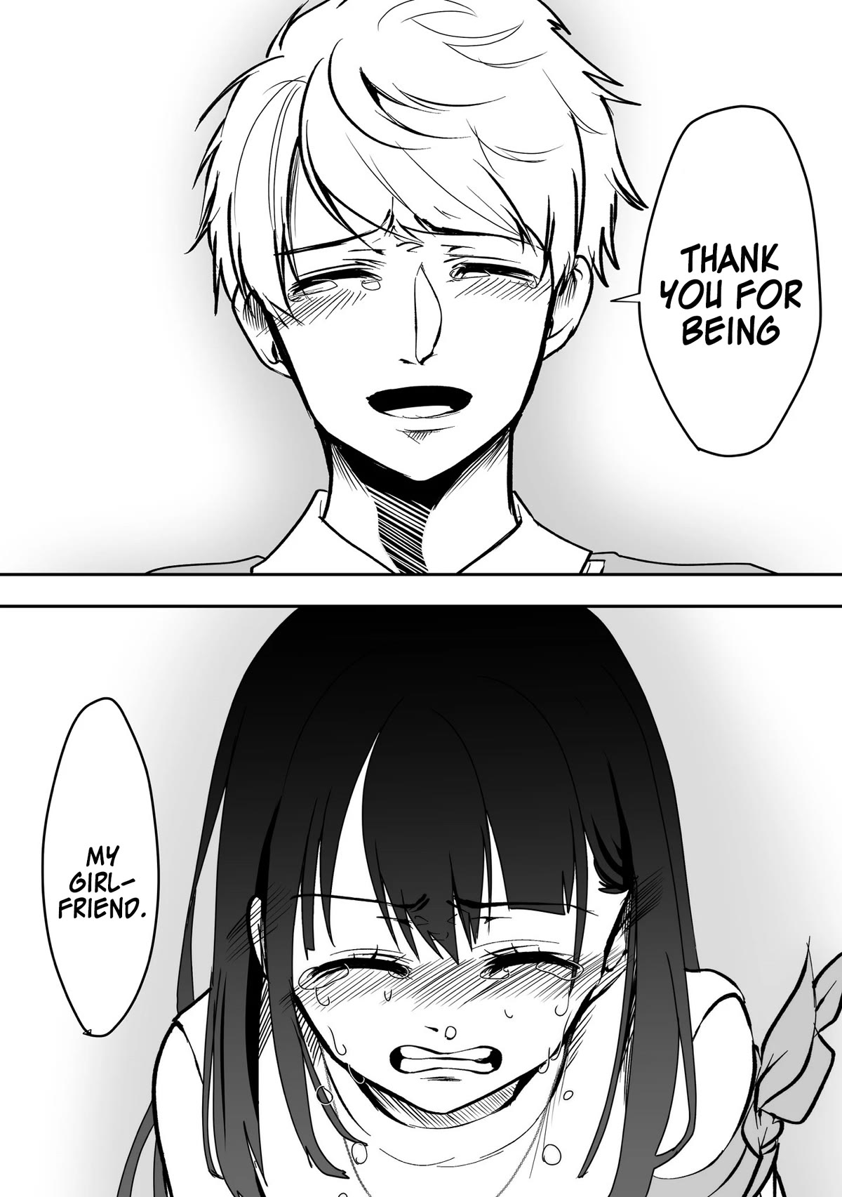 My Yandere Girlfriend Won't Let Me Rest in Peace Chapter 34 page 4 - Chapter 34: Telling My Yandere Girlfriend "Thank You"