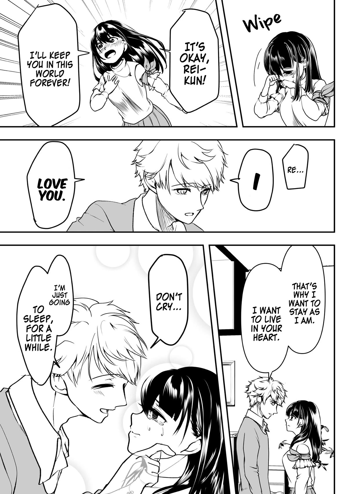 My Yandere Girlfriend Won't Let Me Rest in Peace Chapter 34 page 5 - Chapter 34: Telling My Yandere Girlfriend "Thank You"