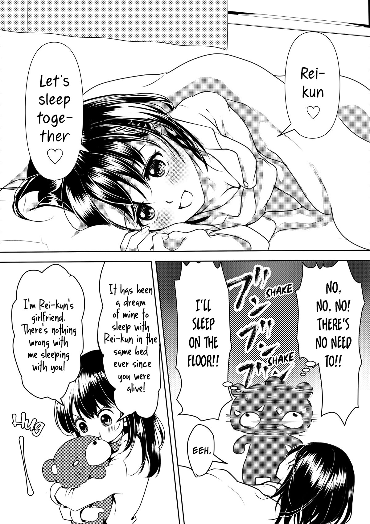 My Yandere Girlfriend Won't Let Me Rest in Peace Chapter 4 page 1 - Chapter 4: My Yandere Girlfriend Won't Let Me Sleep ④