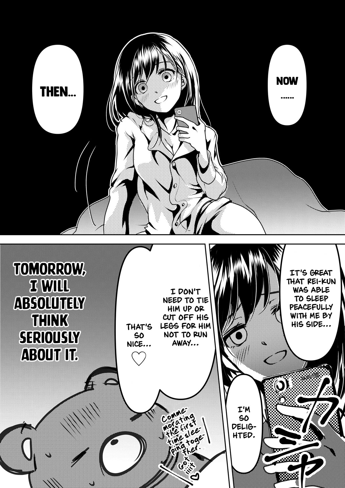 My Yandere Girlfriend Won't Let Me Rest in Peace Chapter 4 page 4 - Chapter 4: My Yandere Girlfriend Won't Let Me Sleep ④