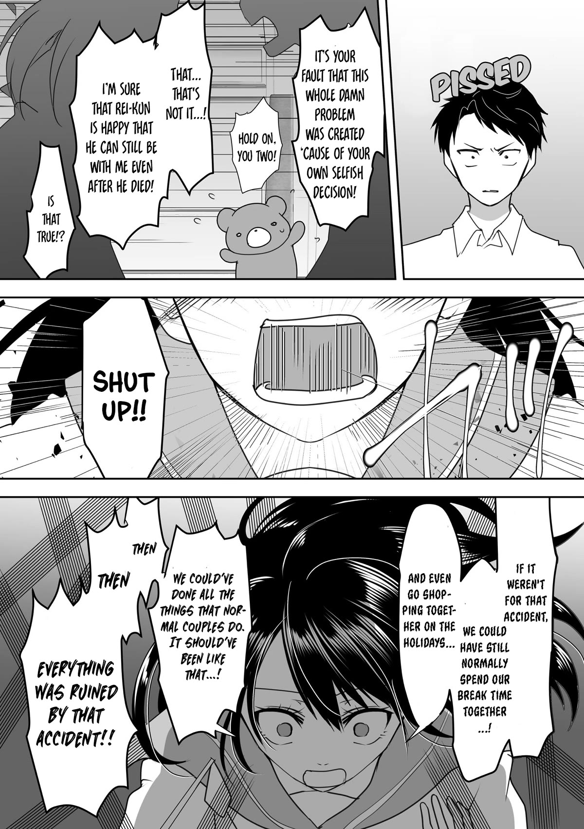 My Yandere Girlfriend Won't Let Me Rest in Peace Chapter 6 page 2 - Chapter 6: My Yandere Girlfriend Won't Let Me Sleep ⑥