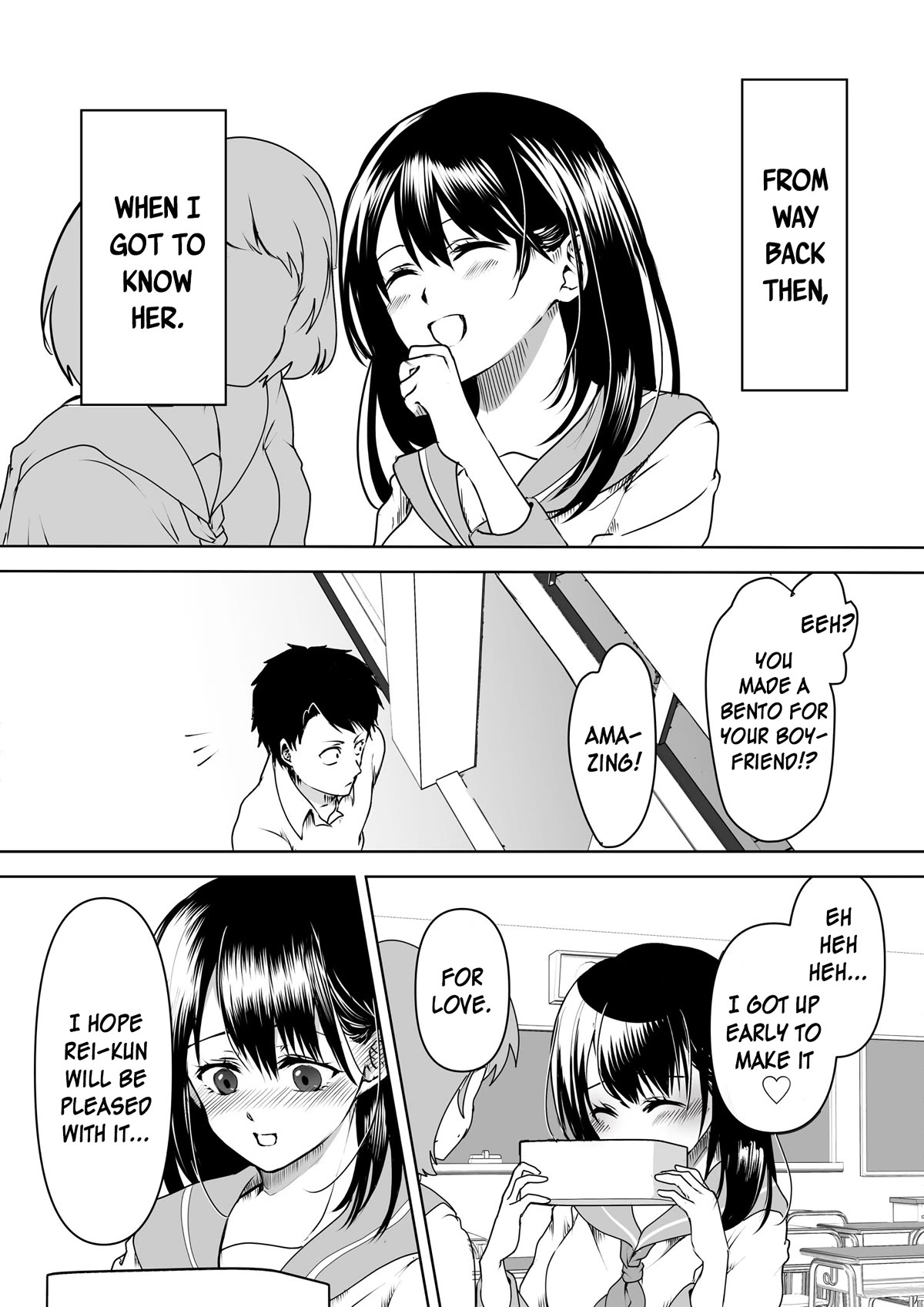 My Yandere Girlfriend Won't Let Me Rest in Peace Chapter 7 page 1 - Chapter 7: My Yandere Girlfriend Made Me a Bento