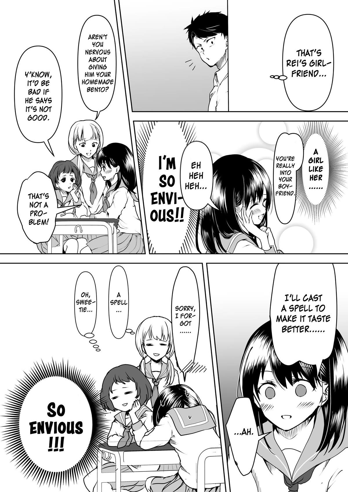 My Yandere Girlfriend Won't Let Me Rest in Peace Chapter 7 page 2 - Chapter 7: My Yandere Girlfriend Made Me a Bento