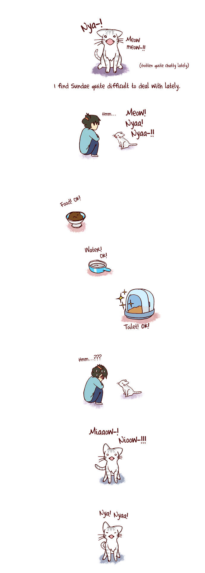 My Young Cat and My Old Dog Chapter 101 page 2 - Chapter 101 : Chatter