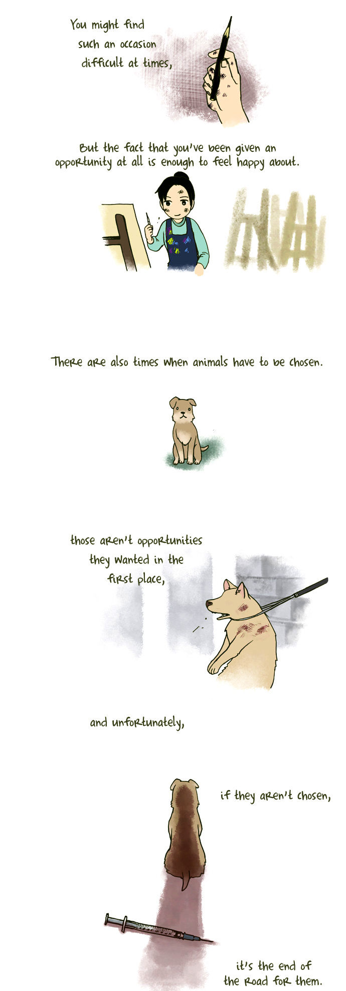 My Young Cat and My Old Dog Chapter 103 page 2 - Chapter 103 : Two-Legged Animals, Four-Legged Animals