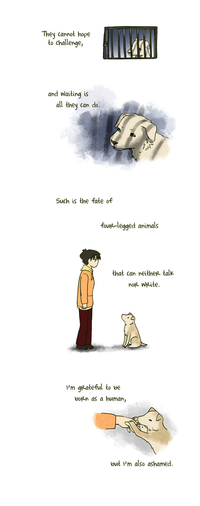My Young Cat and My Old Dog Chapter 103 page 3 - Chapter 103 : Two-Legged Animals, Four-Legged Animals
