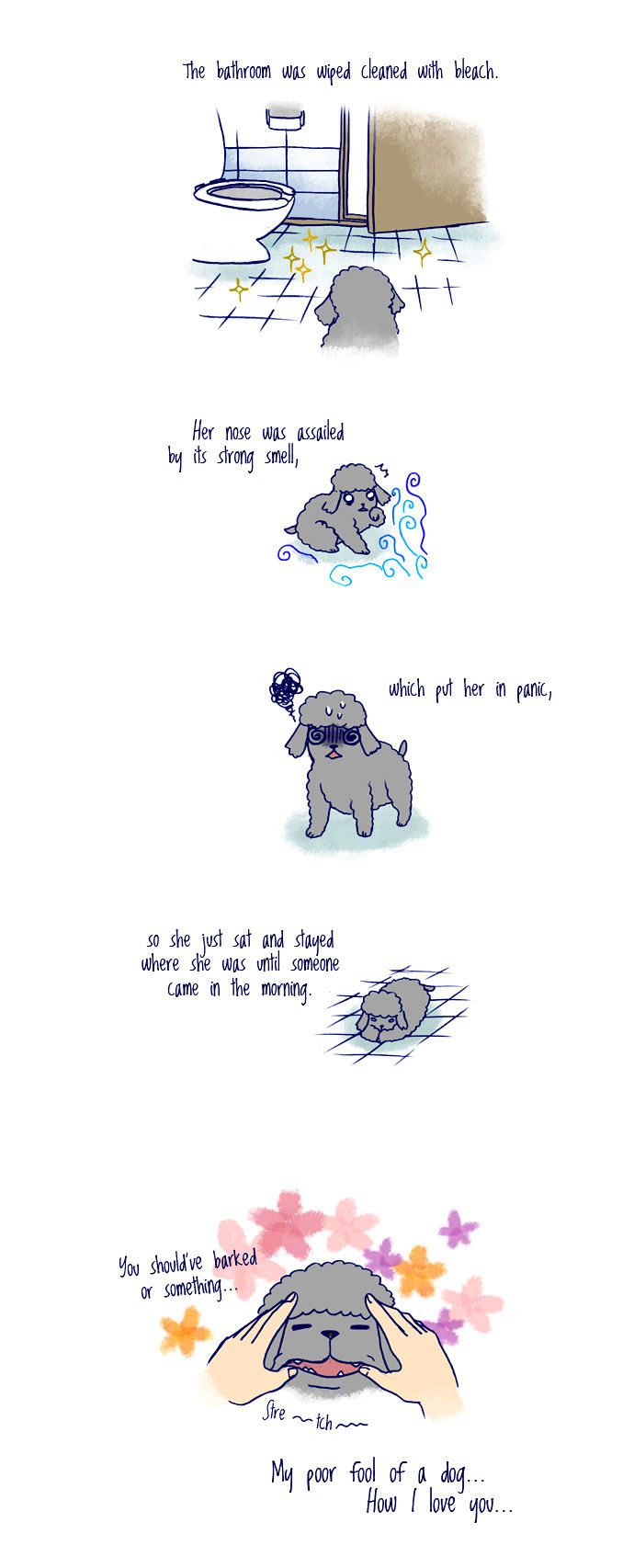 My Young Cat and My Old Dog Chapter 104 page 3 - Chapter 104 : Bathroom